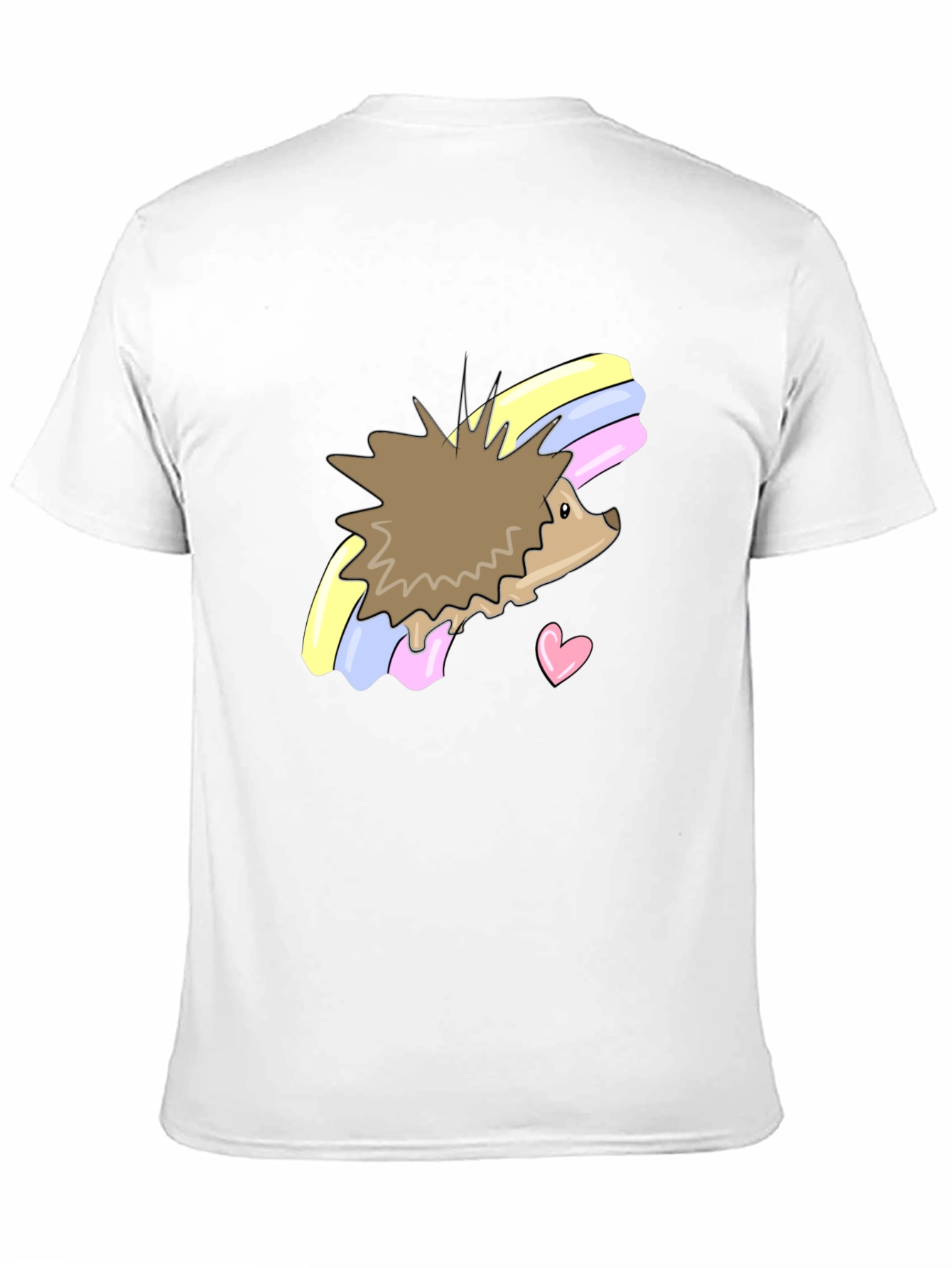 Cute Hedgehog Rainbow T-Shirt - Unisex