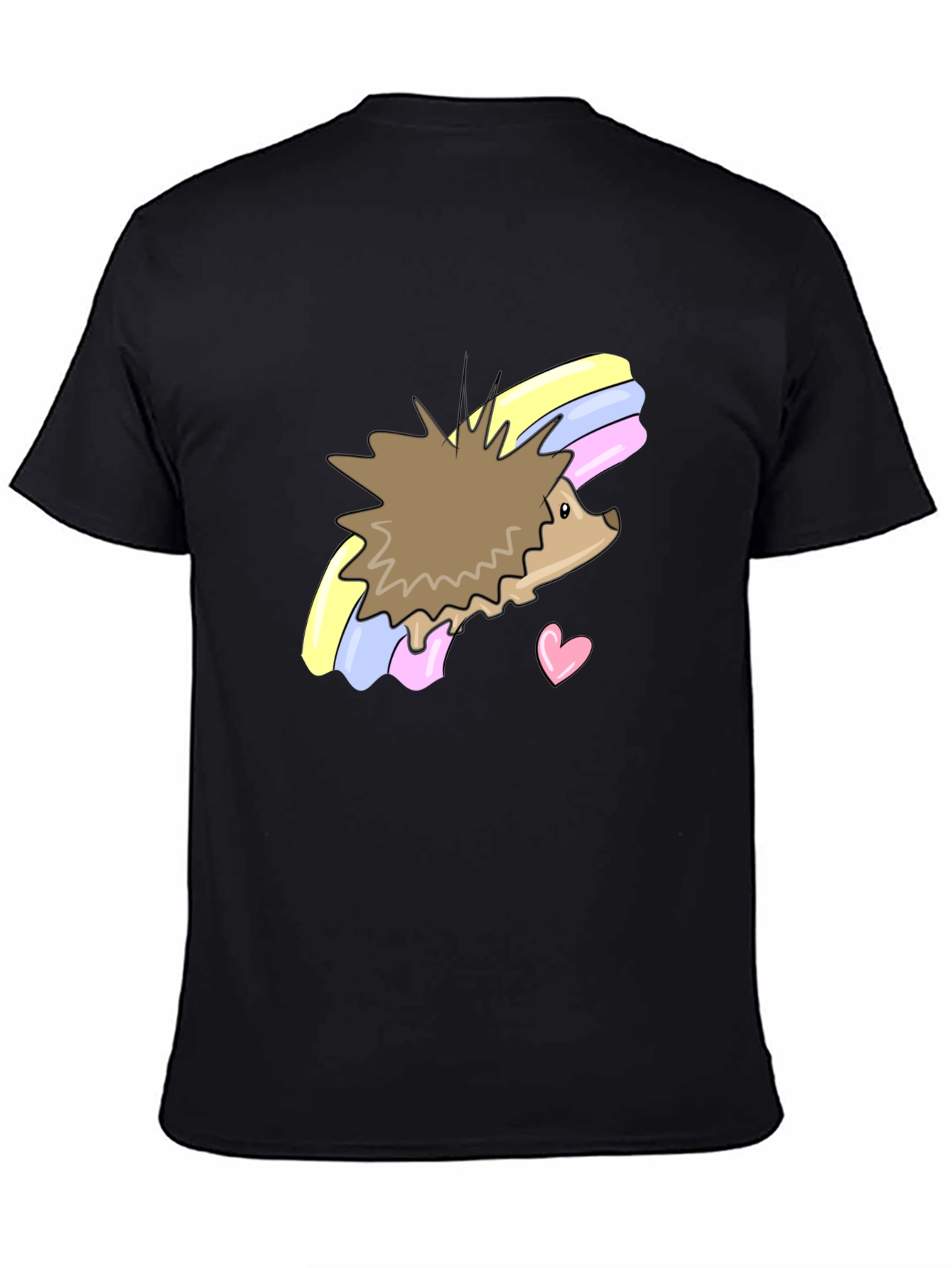 Cute Hedgehog Rainbow T-Shirt - Unisex