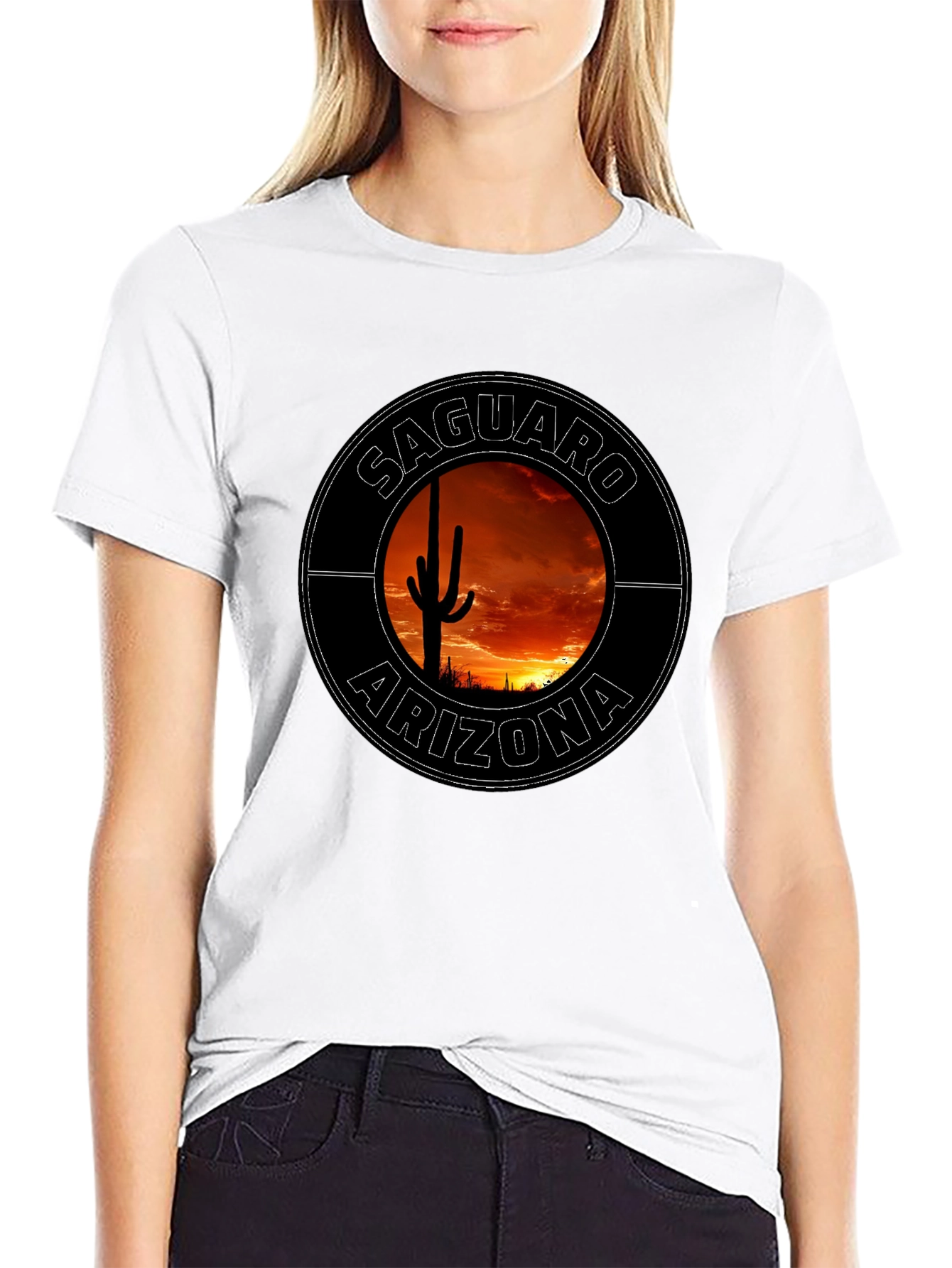 Saguaro Arizona Graphic Tee