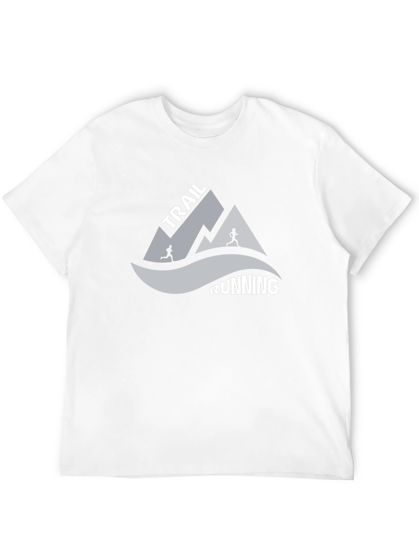 Trail Running Graphic Tee - Black