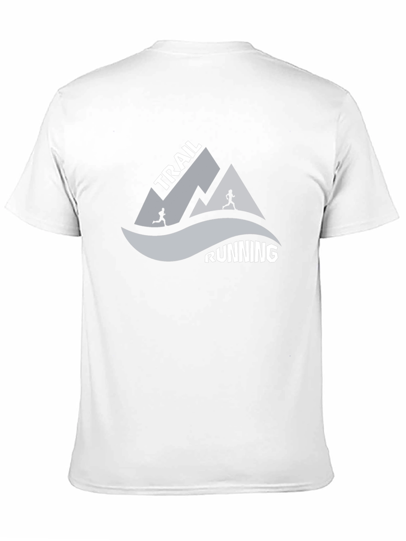 Trail Running Graphic Tee - Black