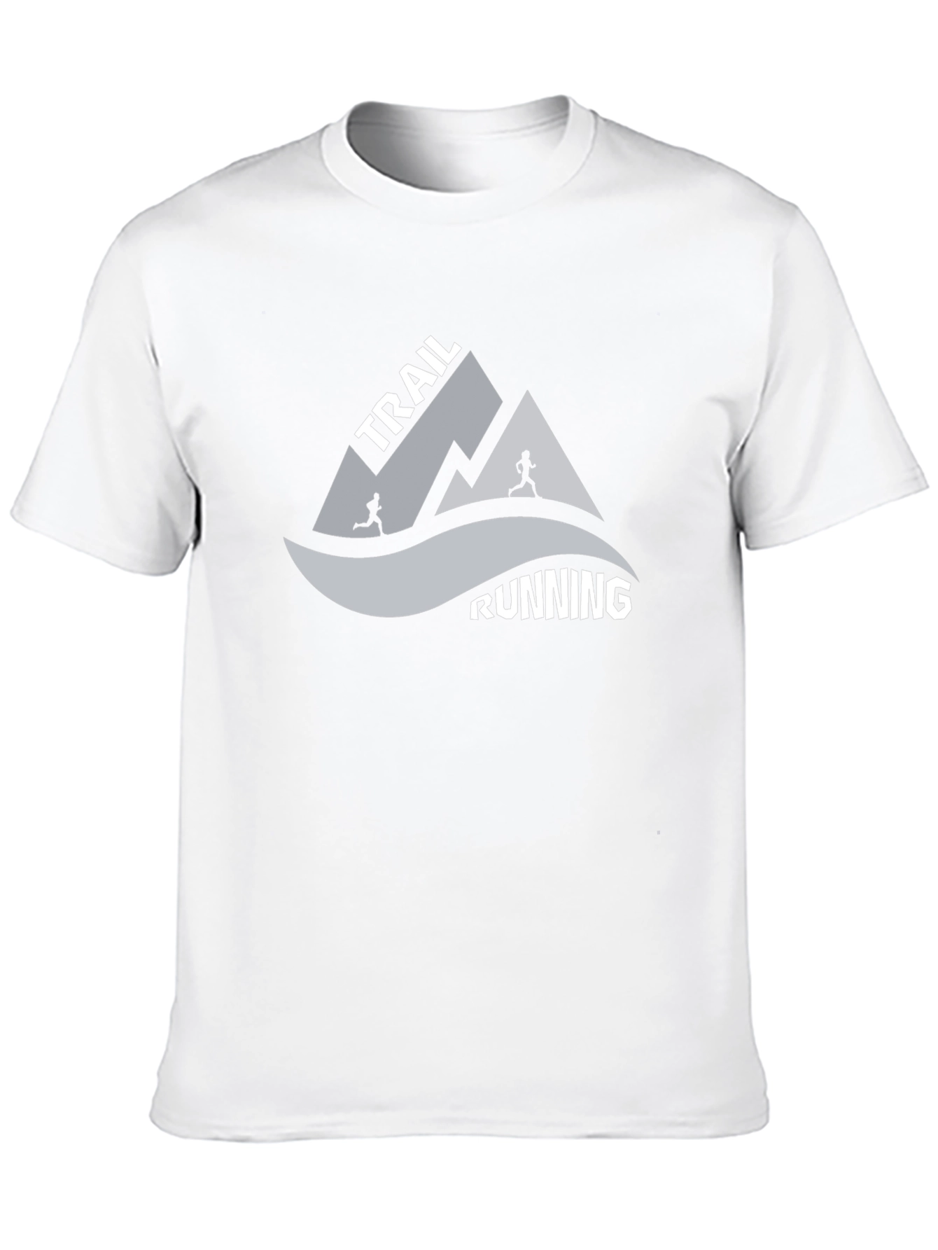 Trail Running Graphic Tee - Black
