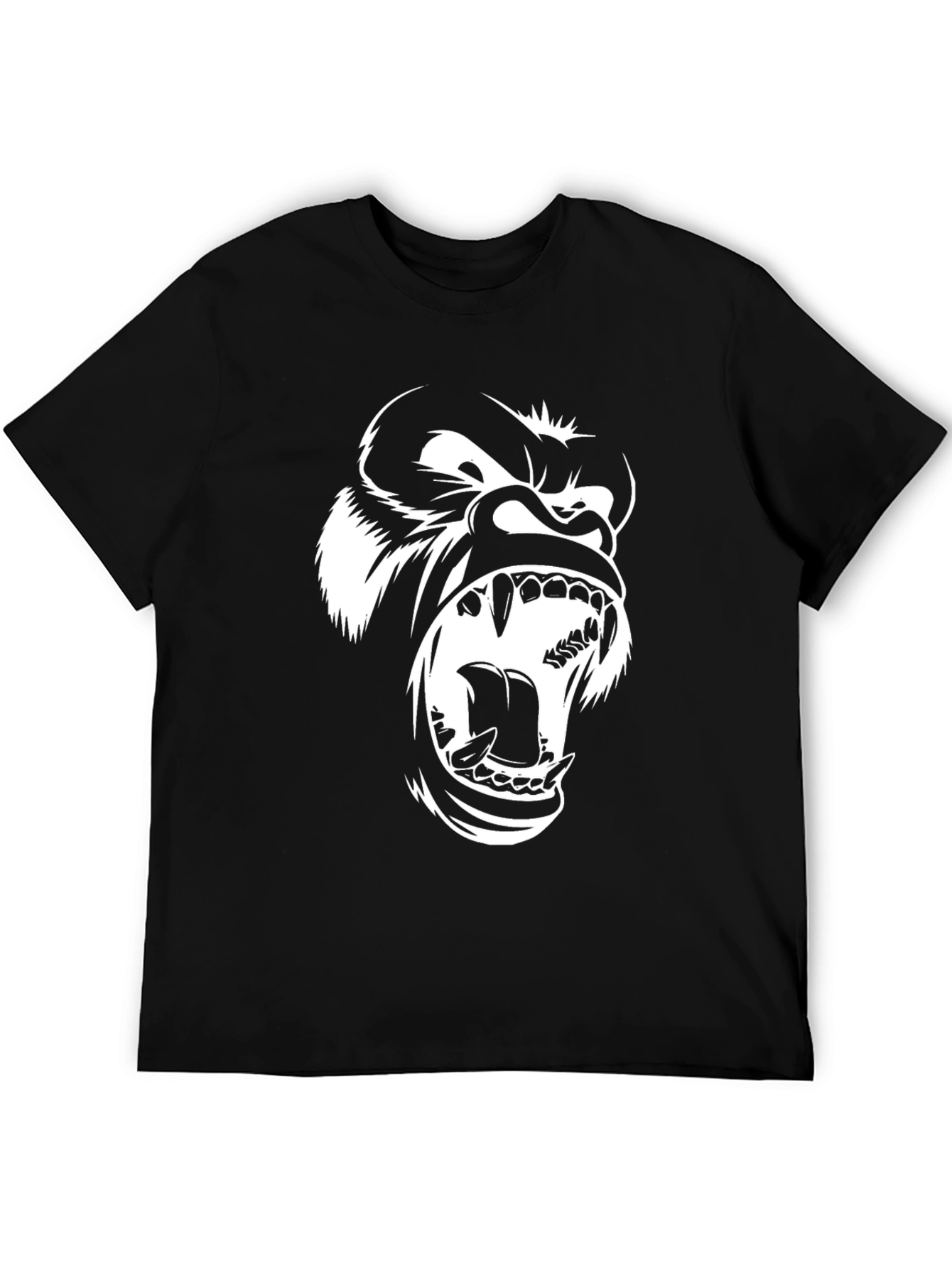 Gorilla Graphic Tee - Black T-Shirt