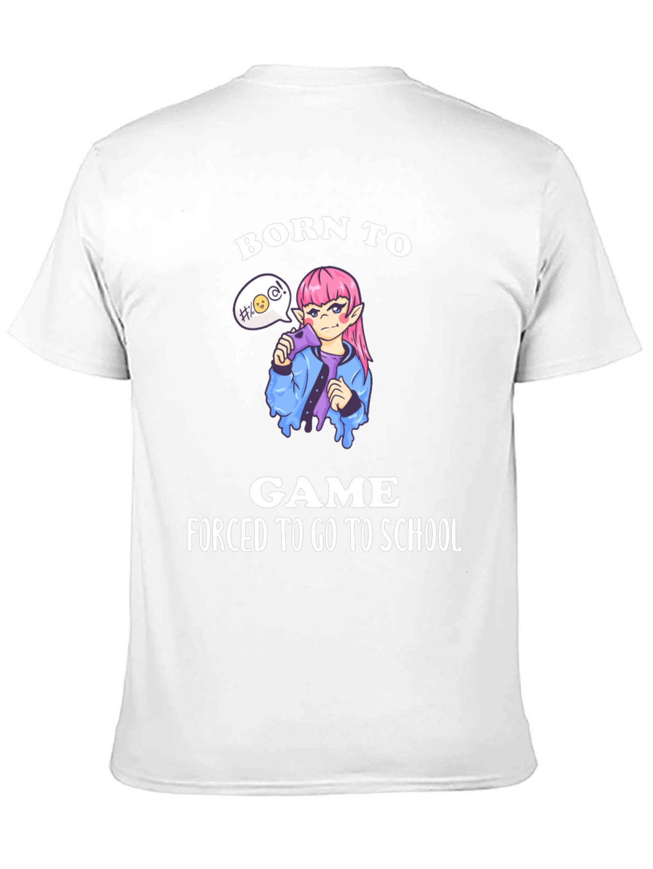 Born To Game Black T-Shirt