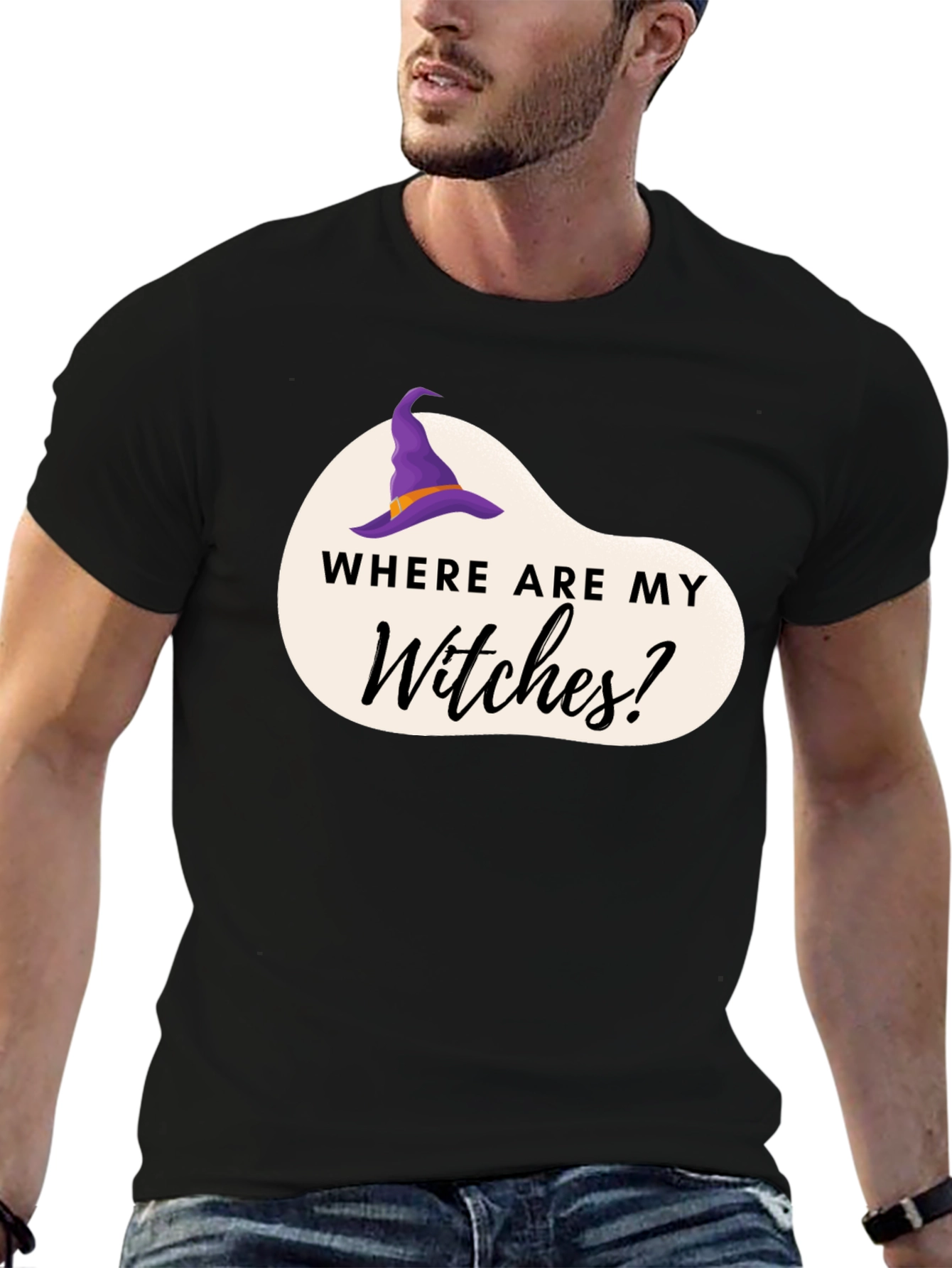 Where Are My Witches? Halloween Graphic Tee
