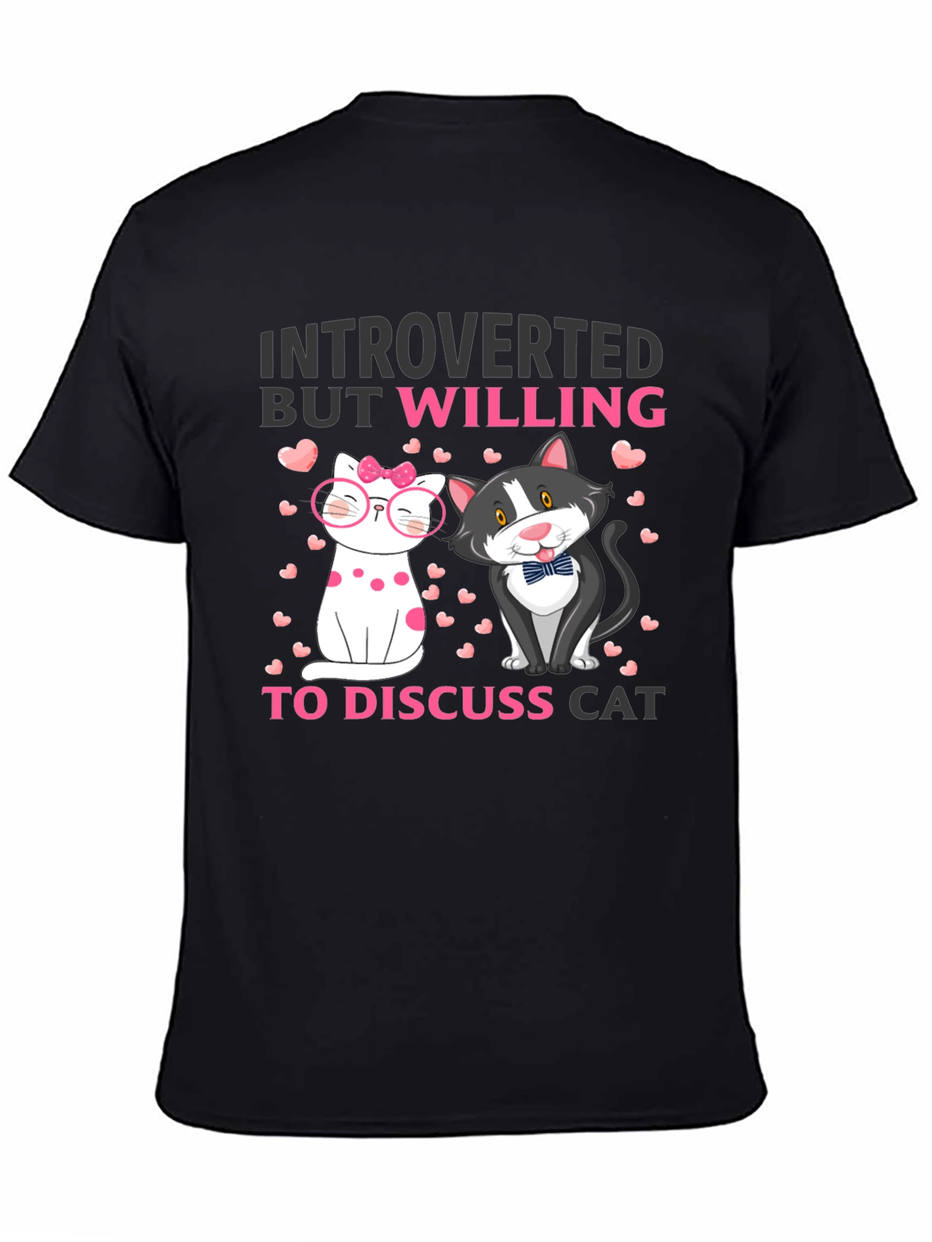 Introverted Cat Lover T-Shirt