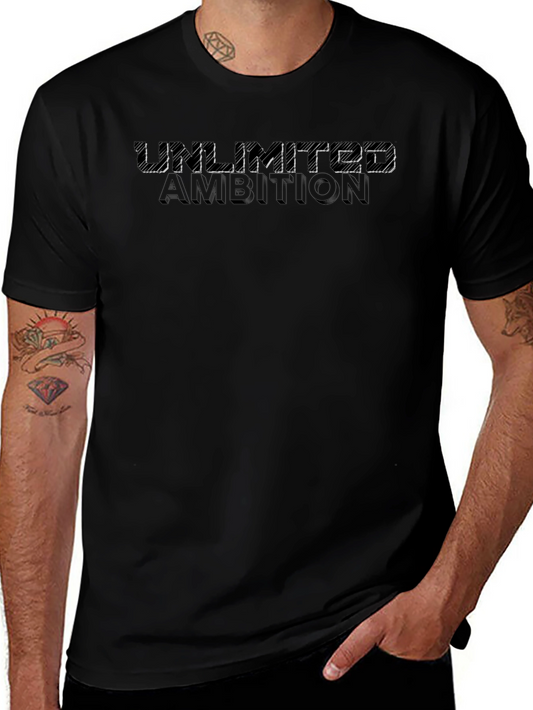 Unlimited Ambition Graphic Print T-Shirt