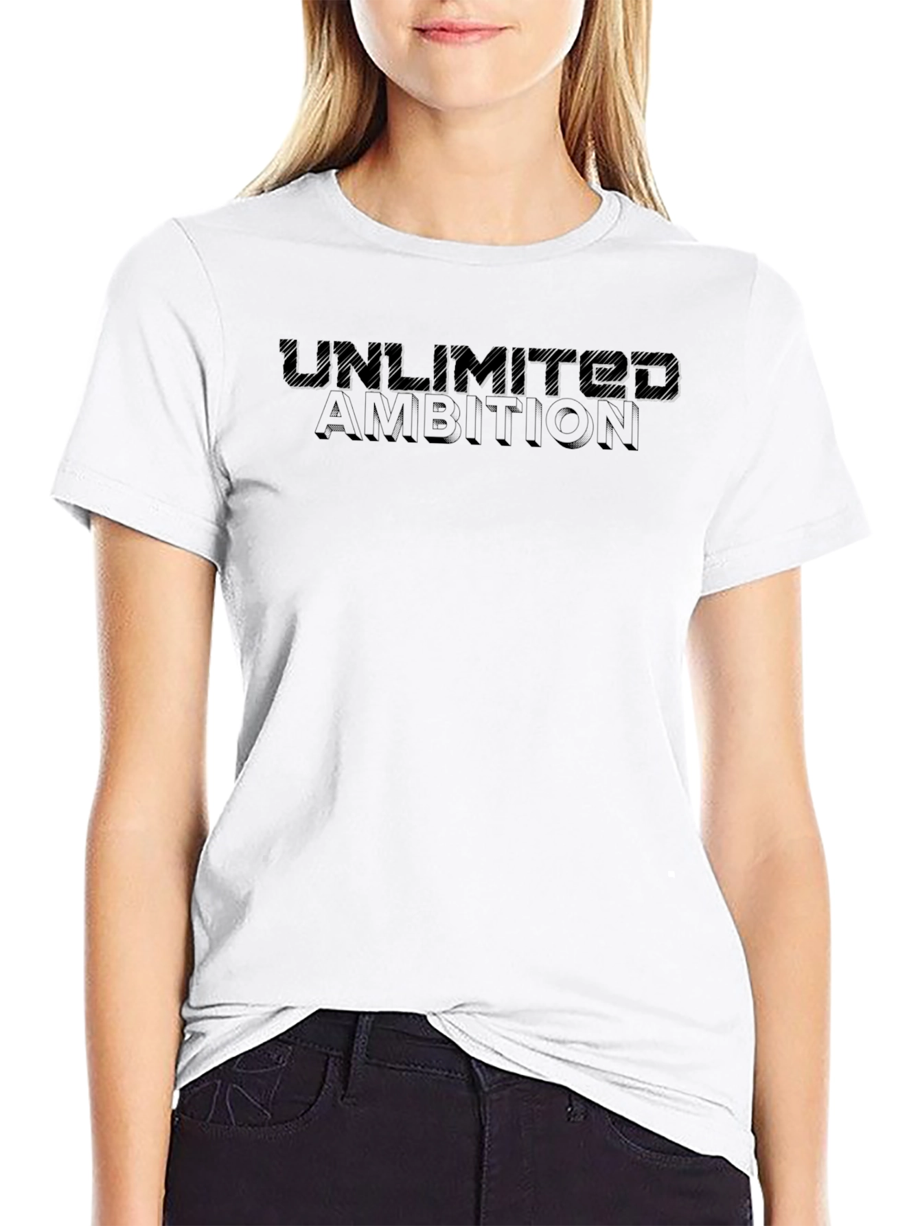 Unlimited Ambition Graphic Print T-Shirt