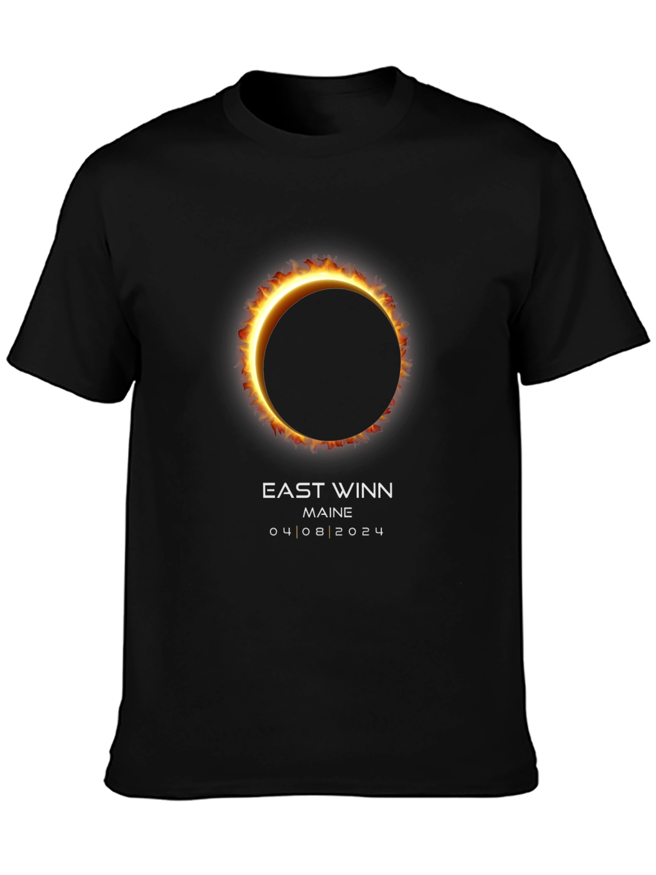 East Winn Maine Eclipse T-Shirt