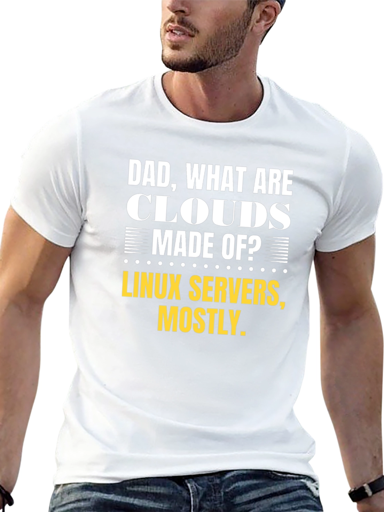 Dad What are Clouds Made of T-Shirt