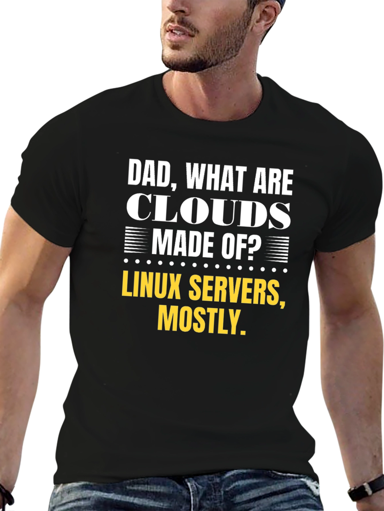 Dad What are Clouds Made of T-Shirt