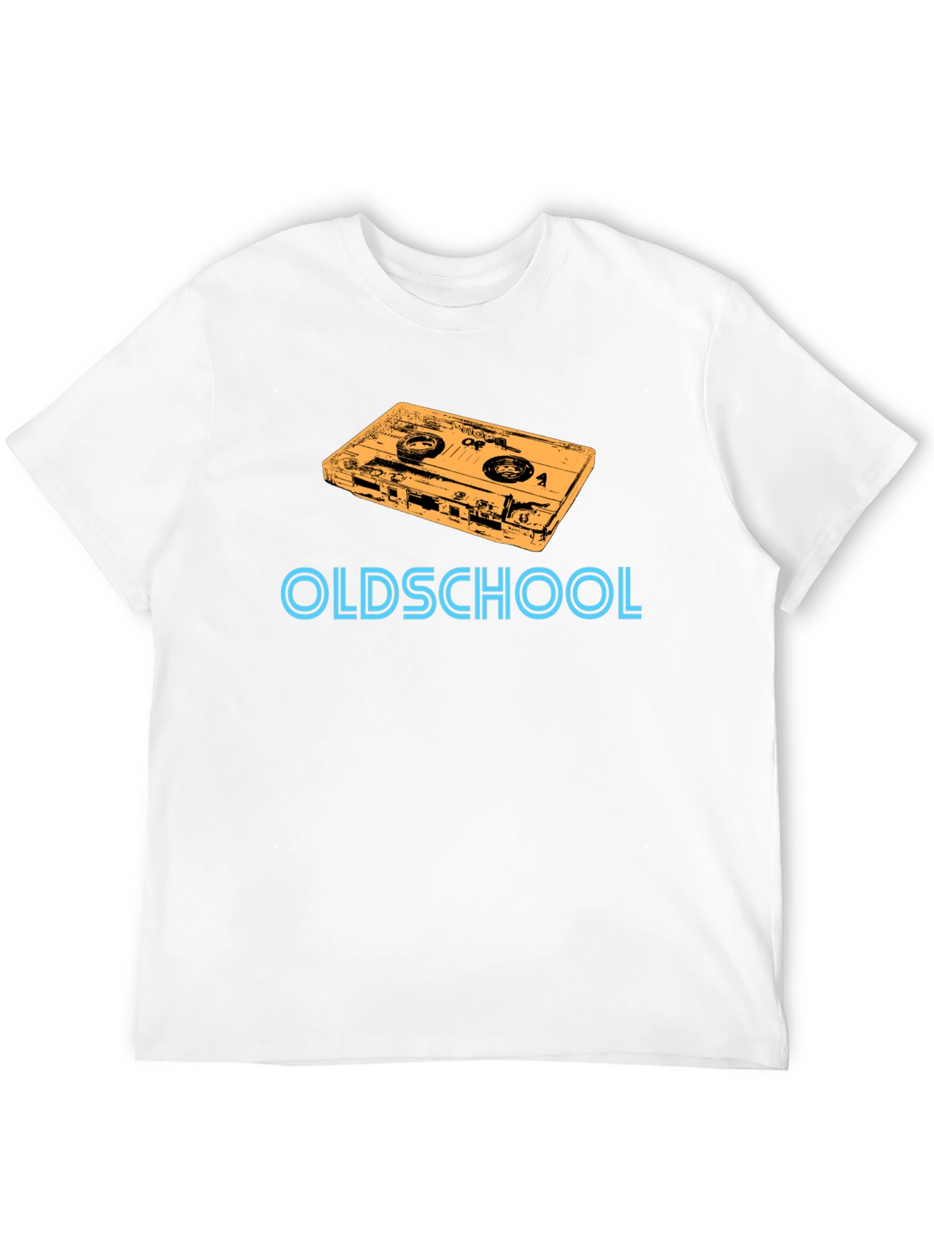 Oldschool Cassette Tape Graphic T-Shirt - Retro Style