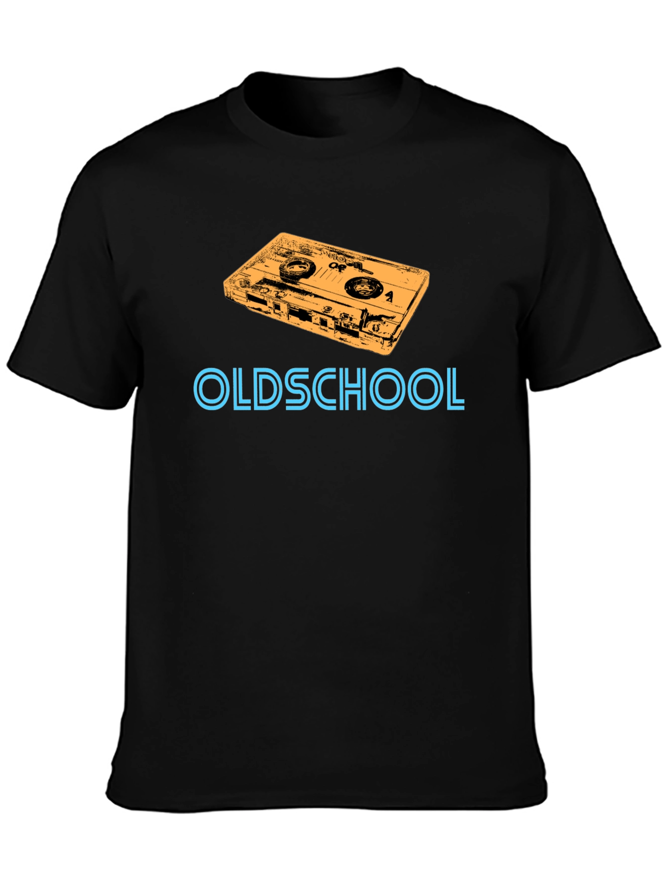 Oldschool Cassette Tape Graphic T-Shirt - Retro Style