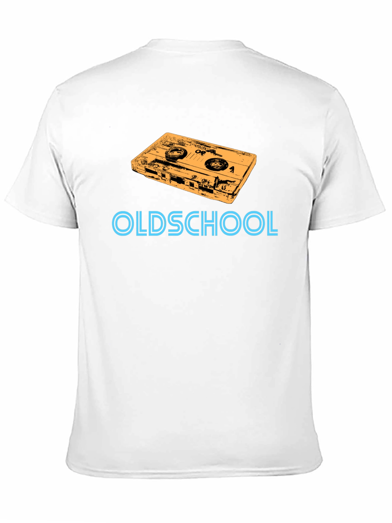 Oldschool Cassette Tape Graphic T-Shirt - Retro Style