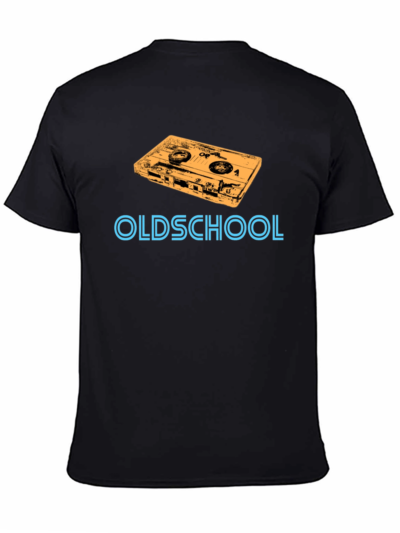 Oldschool Cassette Tape Graphic T-Shirt - Retro Style