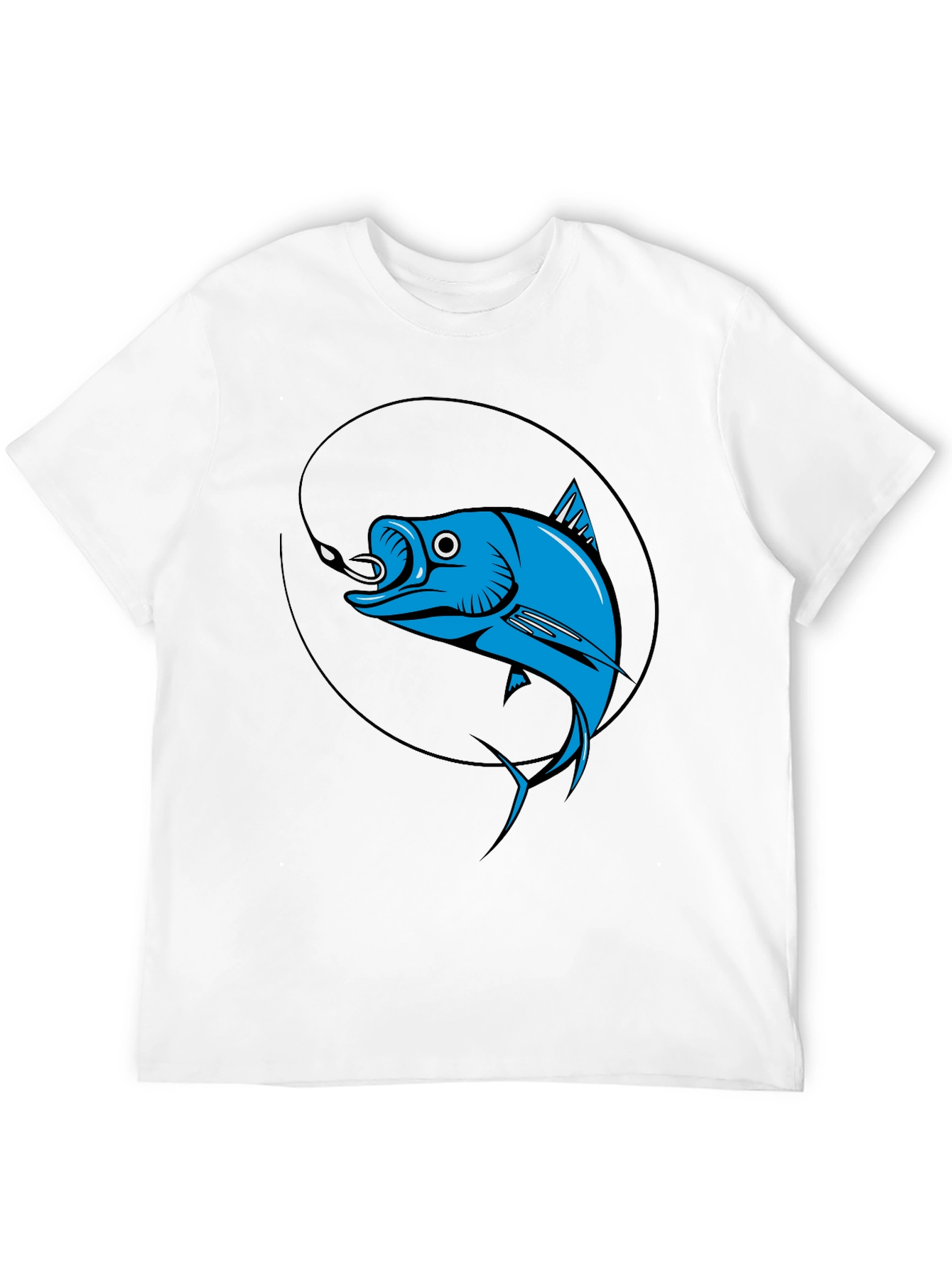 Fishing T-Shirt - Blue Marlin Design
