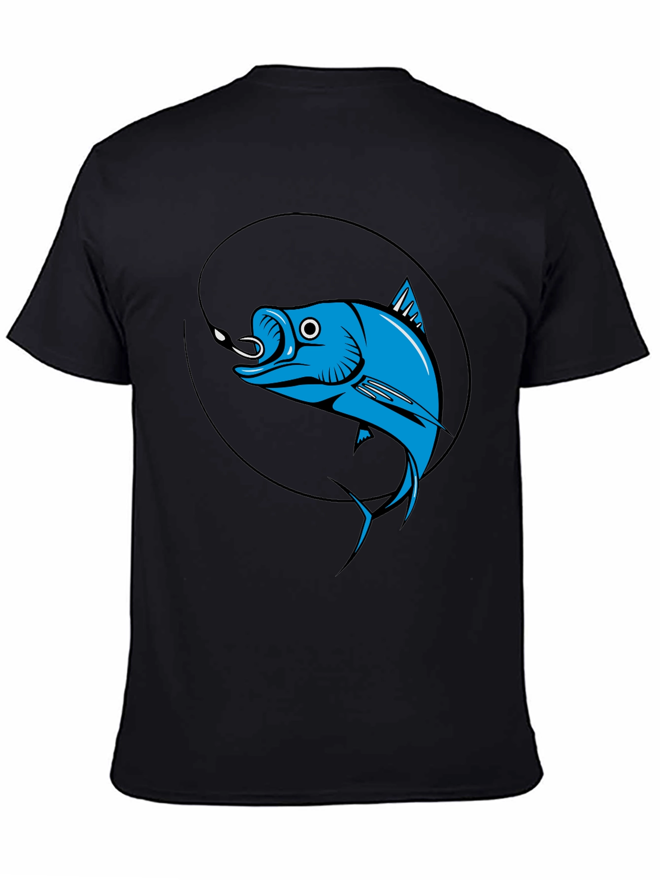 Fishing T-Shirt - Blue Marlin Design