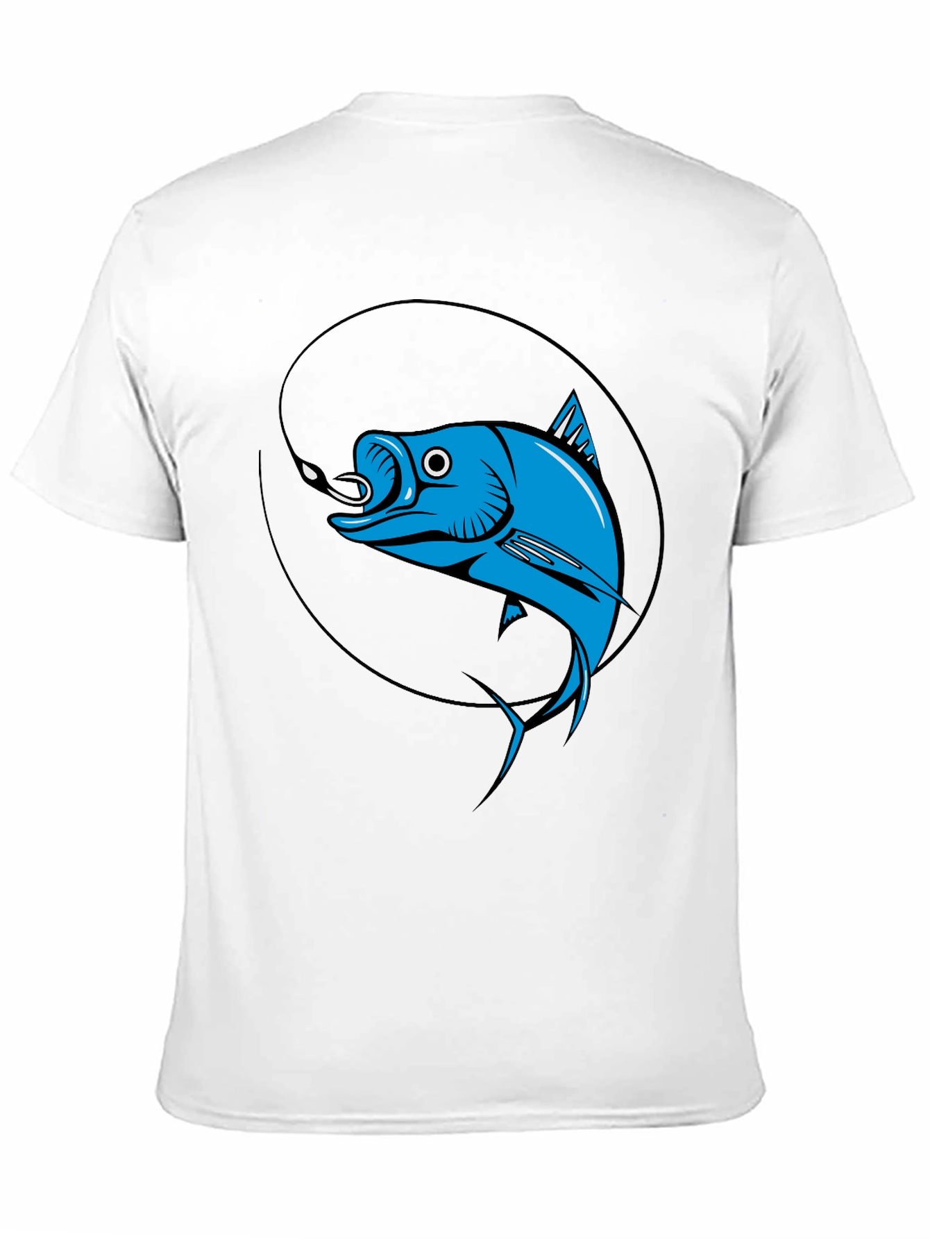 Fishing T-Shirt - Blue Marlin Design