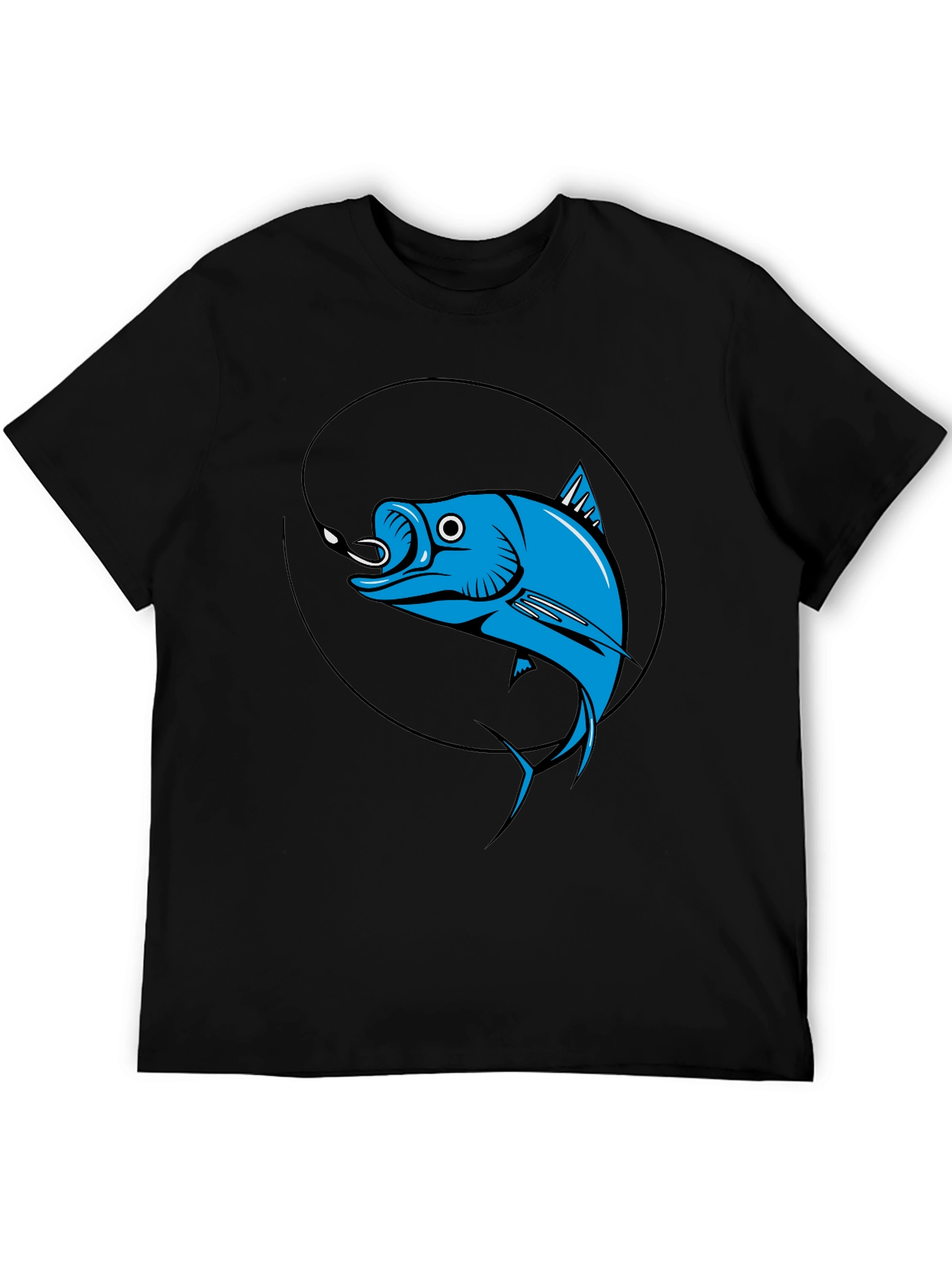 Fishing T-Shirt - Blue Marlin Design