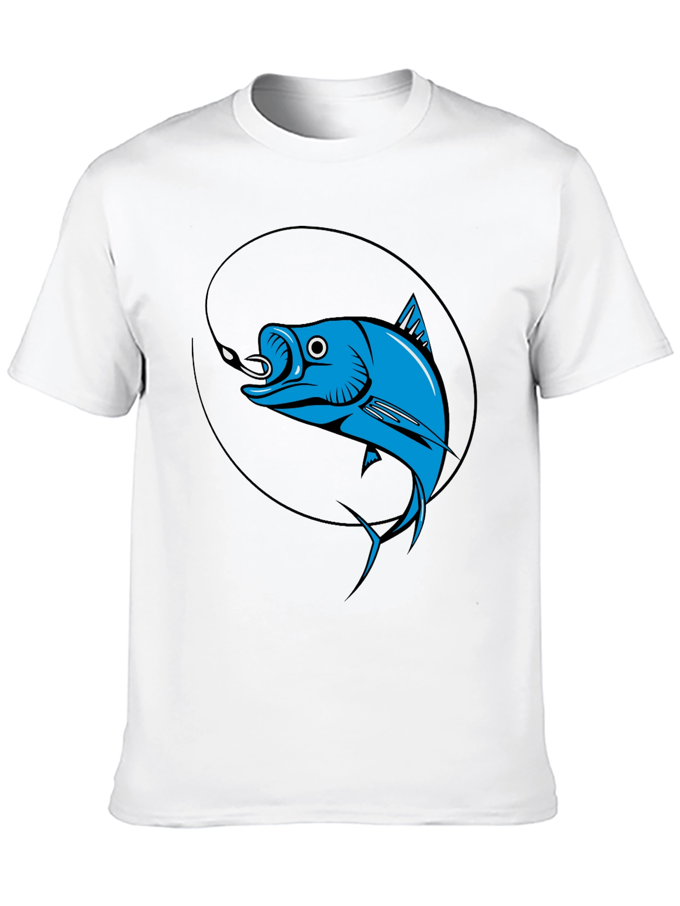 Fishing T-Shirt - Blue Marlin Design
