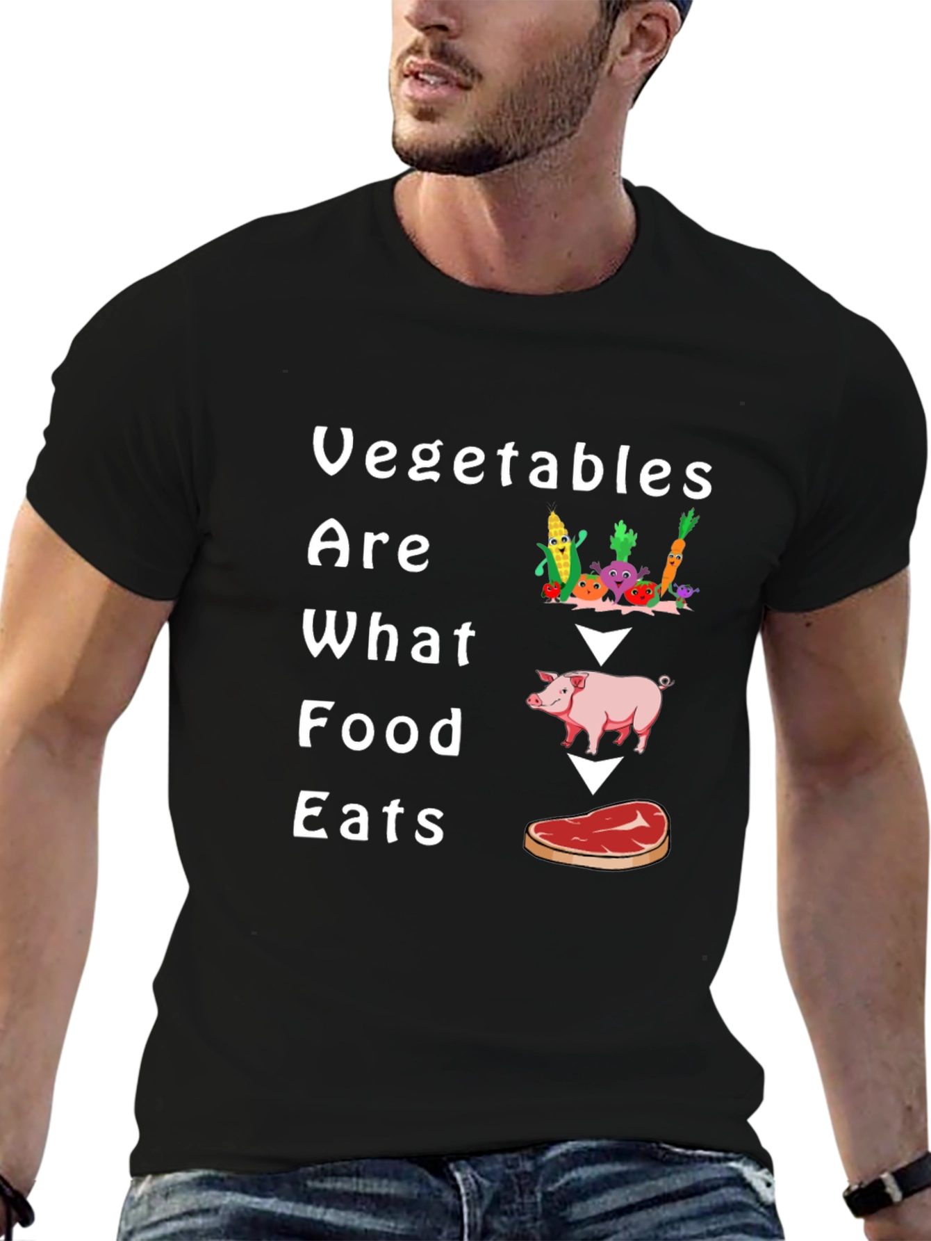 Vegetables Are What Food Eats T-Shirt