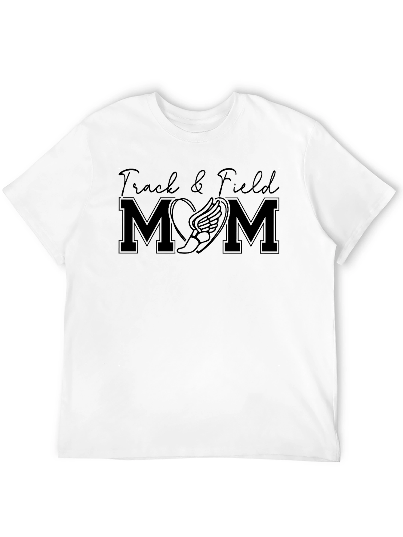 Track & Field Mom Graphic Tee