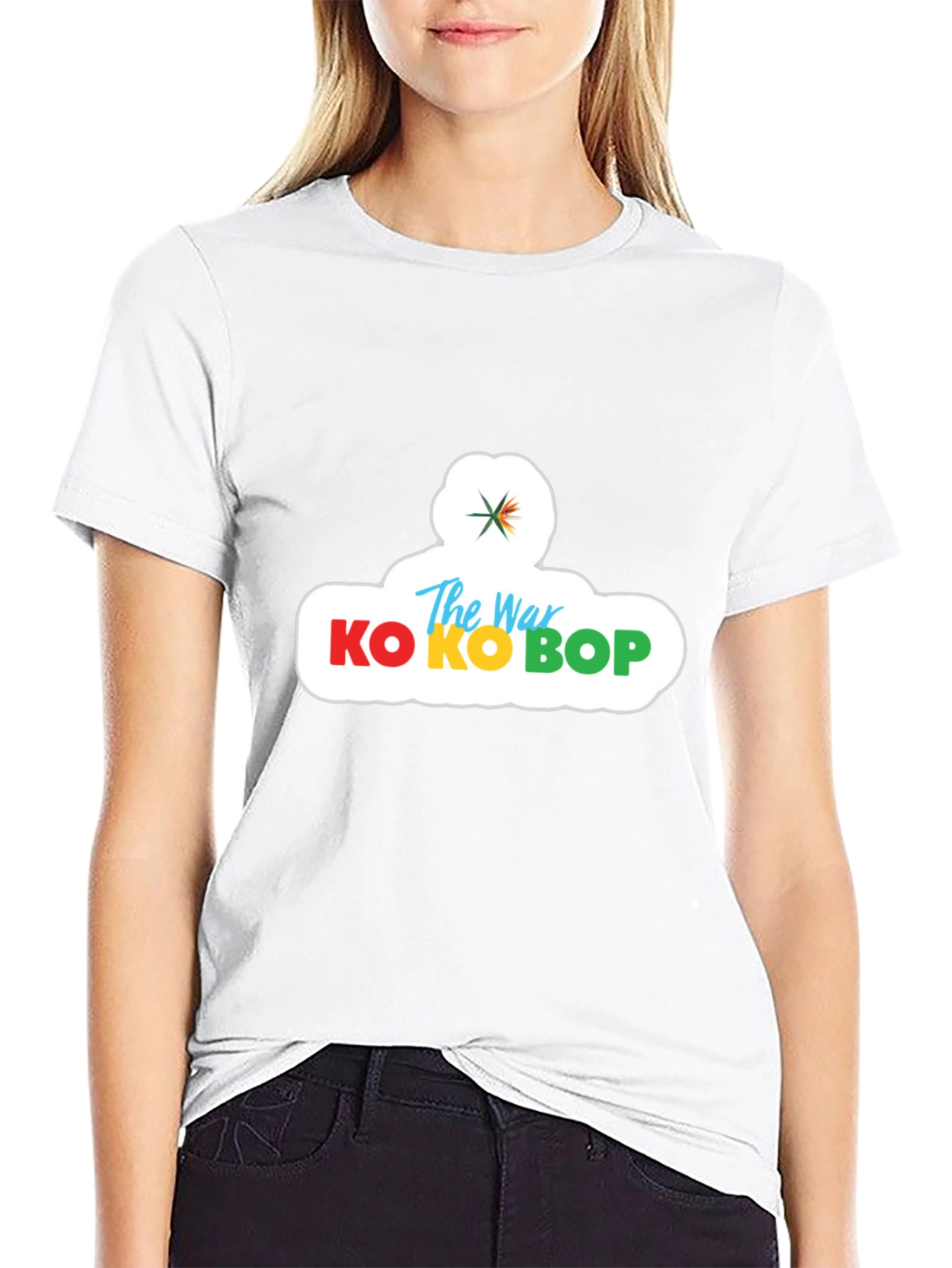 KOKOBOP Graphic Print Black T-Shirt