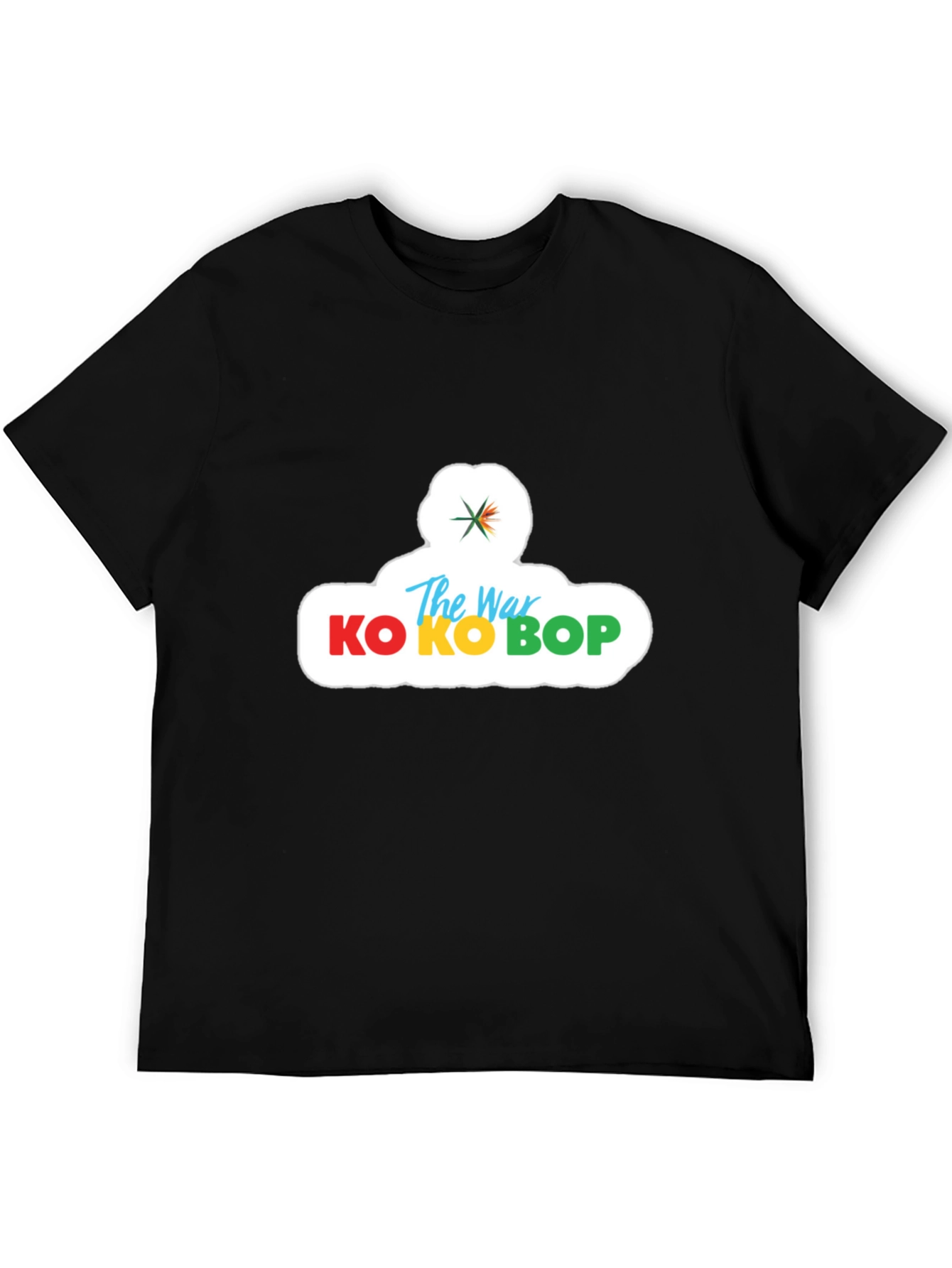 KOKOBOP Graphic Print Black T-Shirt