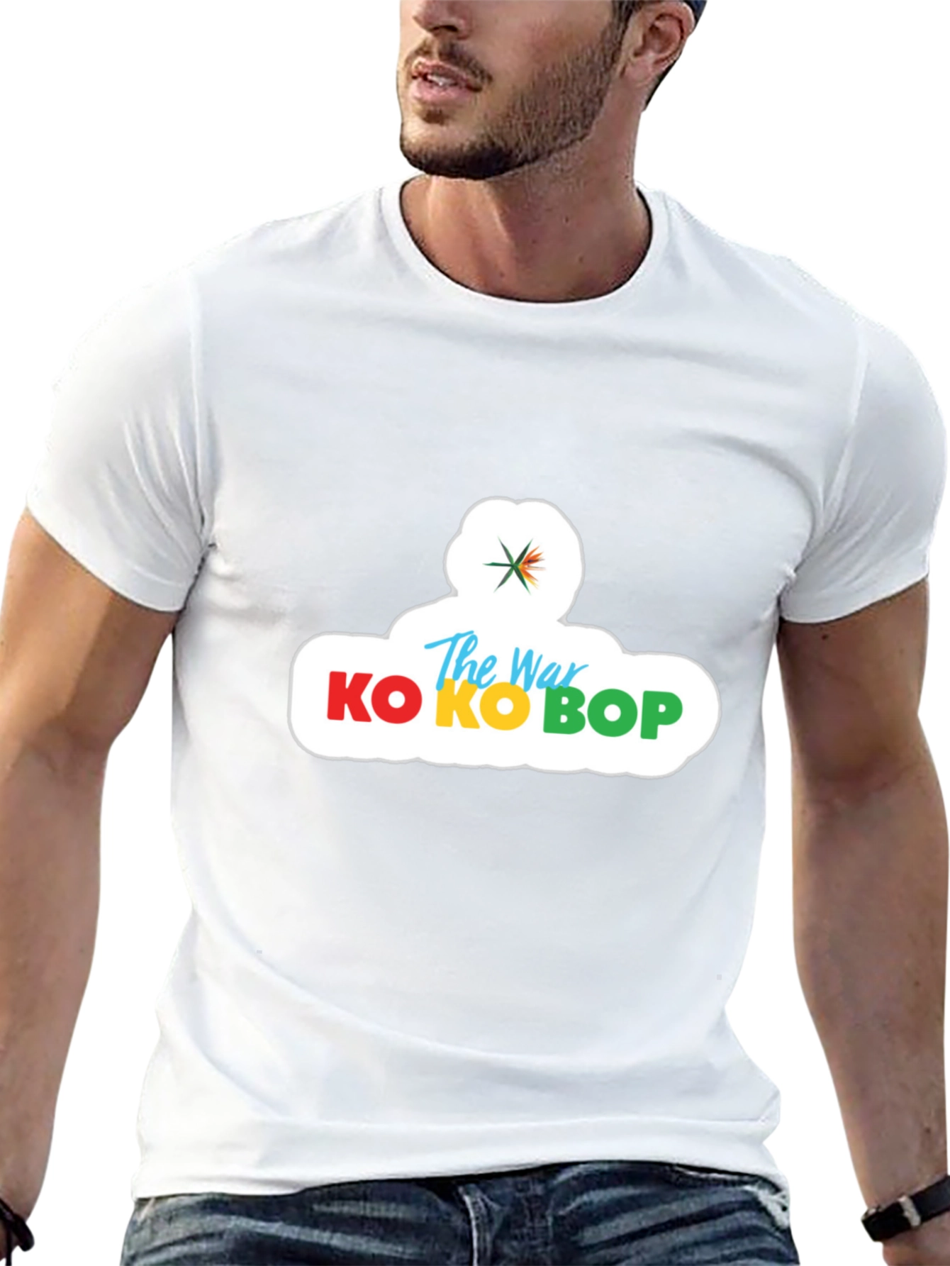 KOKOBOP Graphic Print Black T-Shirt