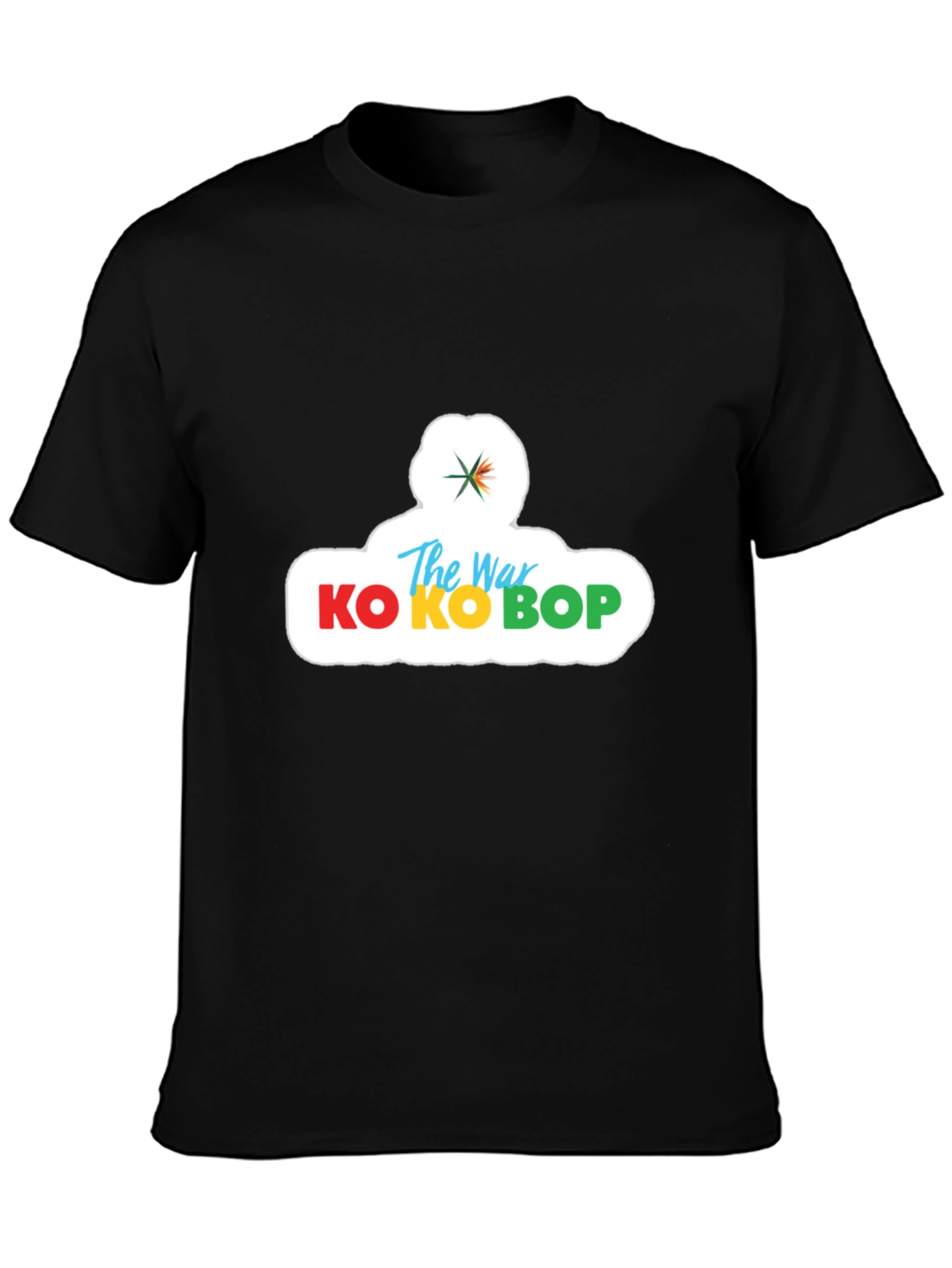 KOKOBOP Graphic Print Black T-Shirt