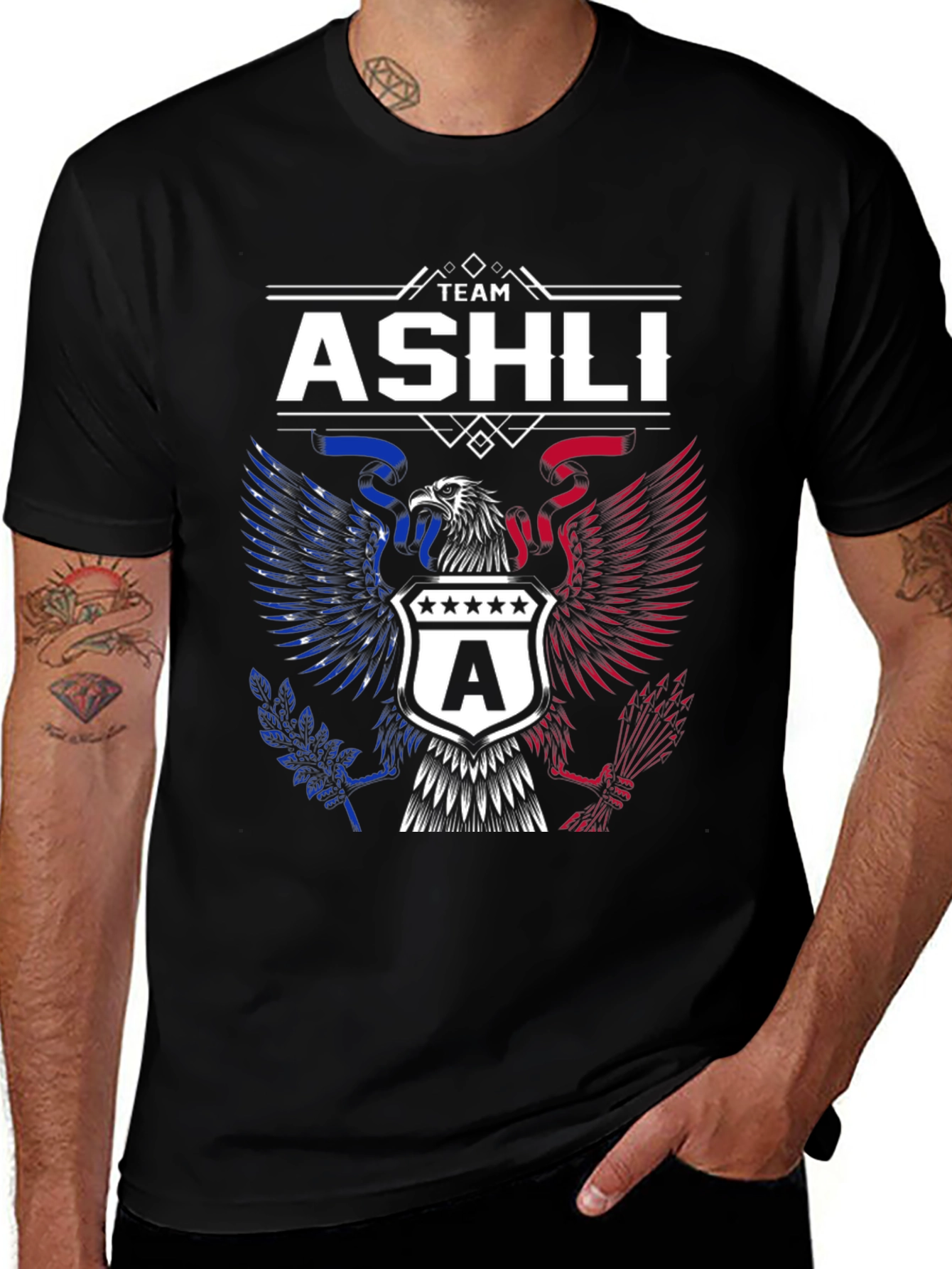 Team Ashli Patriotic Eagle T-Shirt