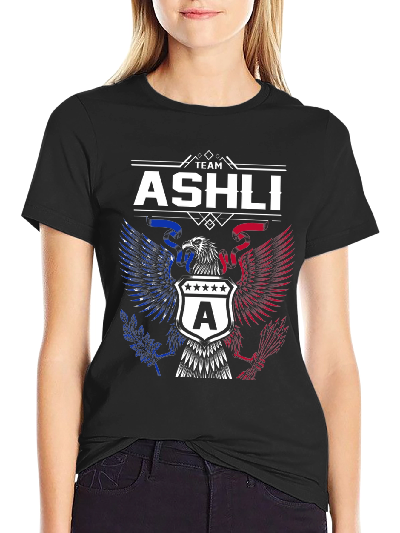 Team Ashli Patriotic Eagle T-Shirt
