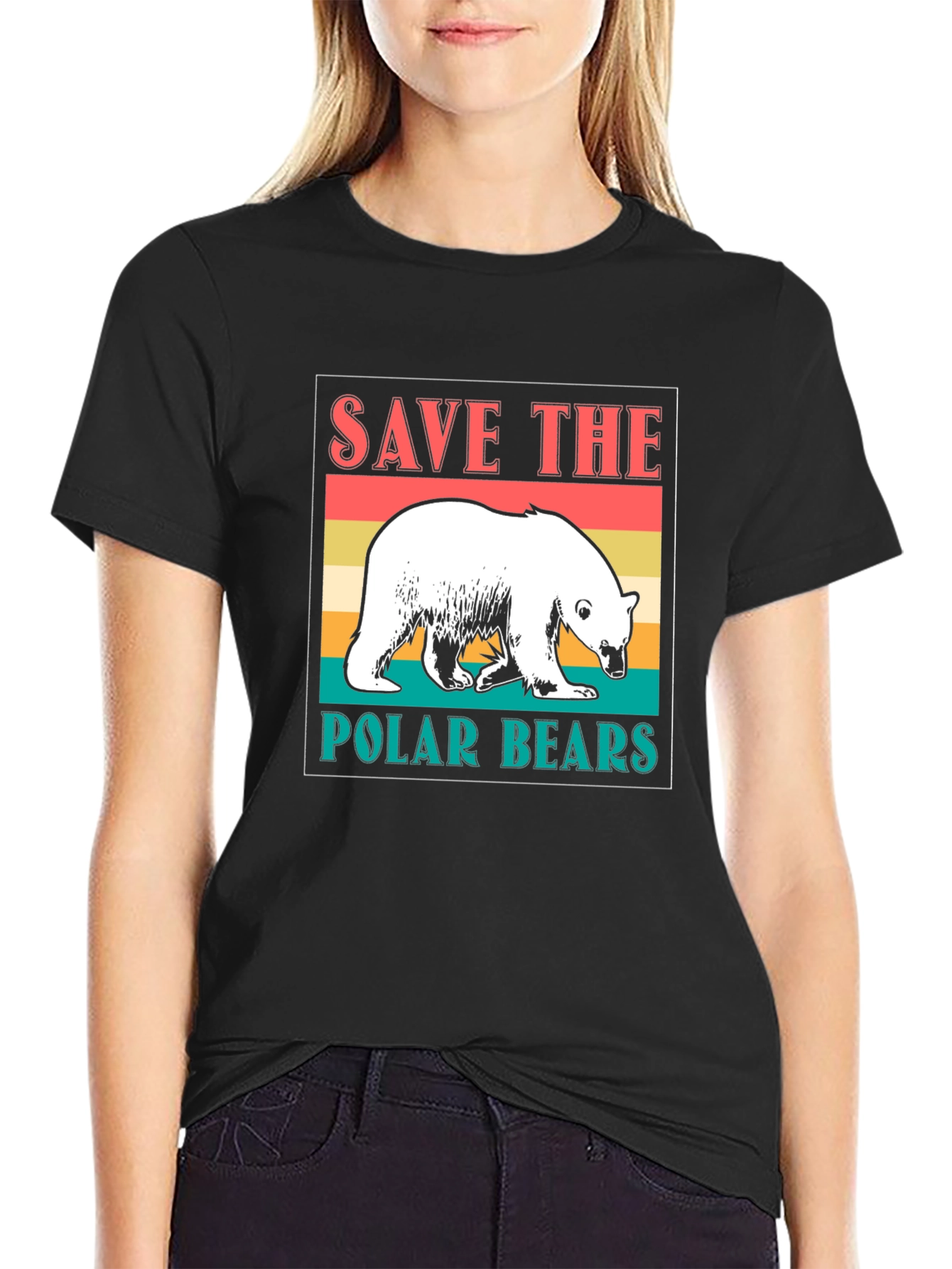 Save the Polar Bears Graphic Tee