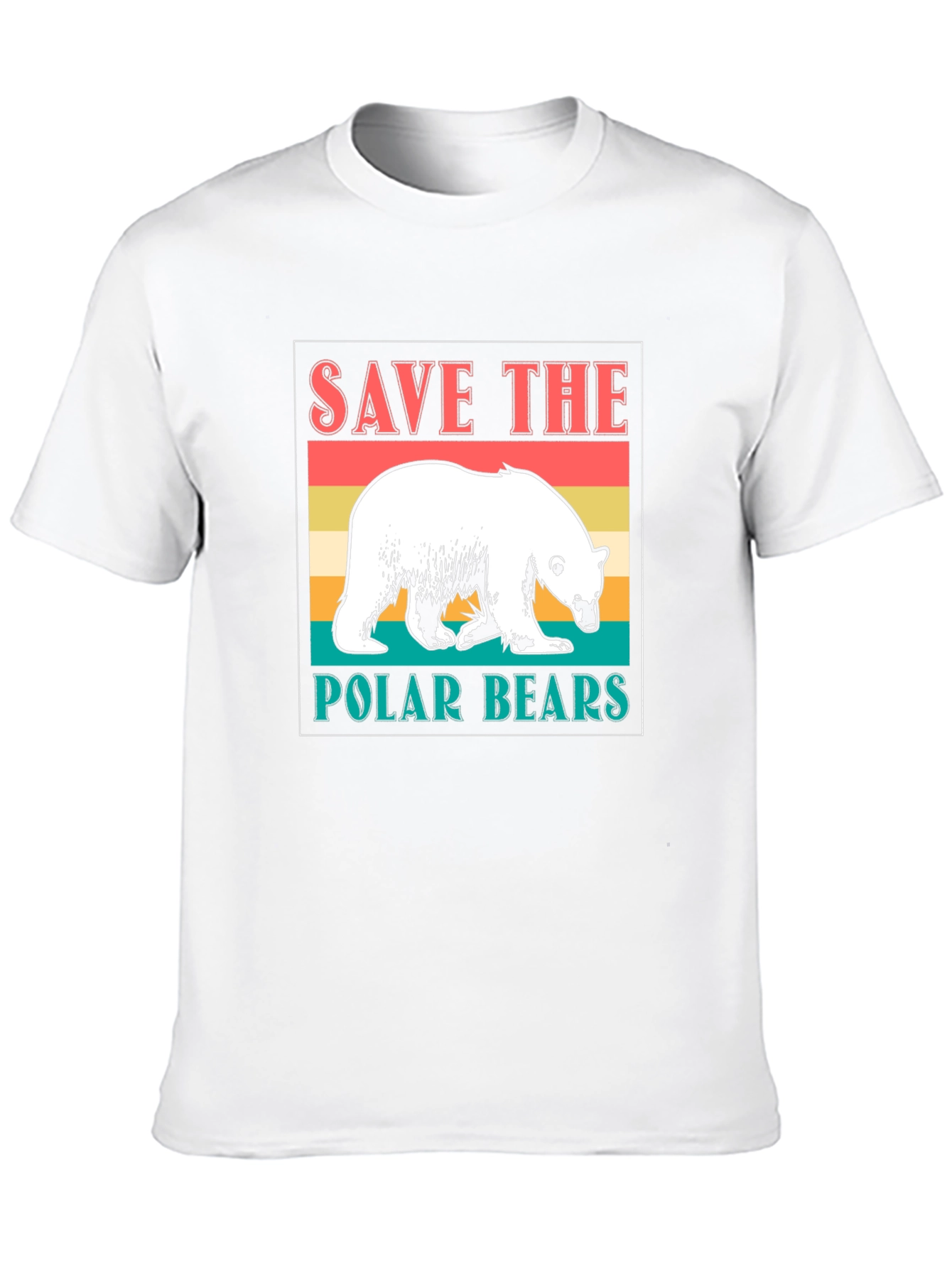 Save the Polar Bears Graphic Tee