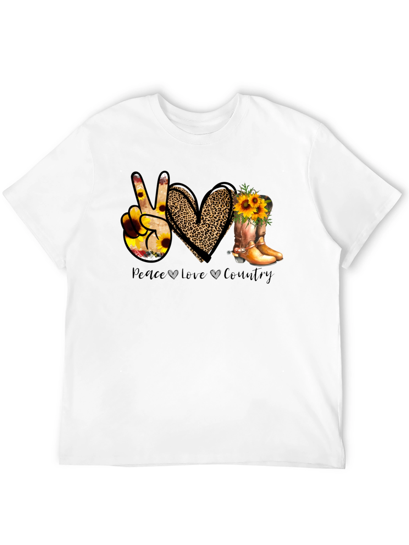 Peace Love Country T-Shirt