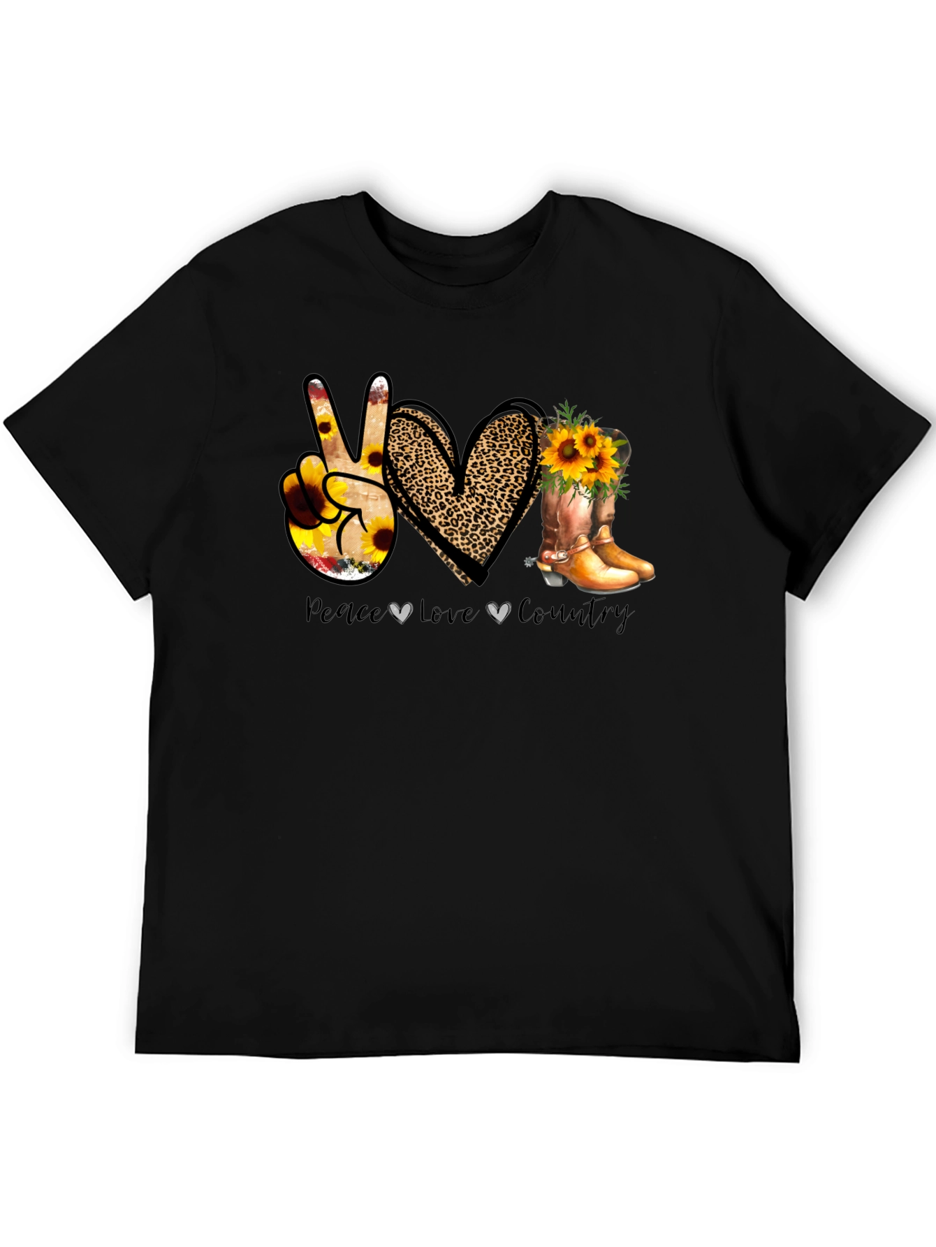 Peace Love Country T-Shirt