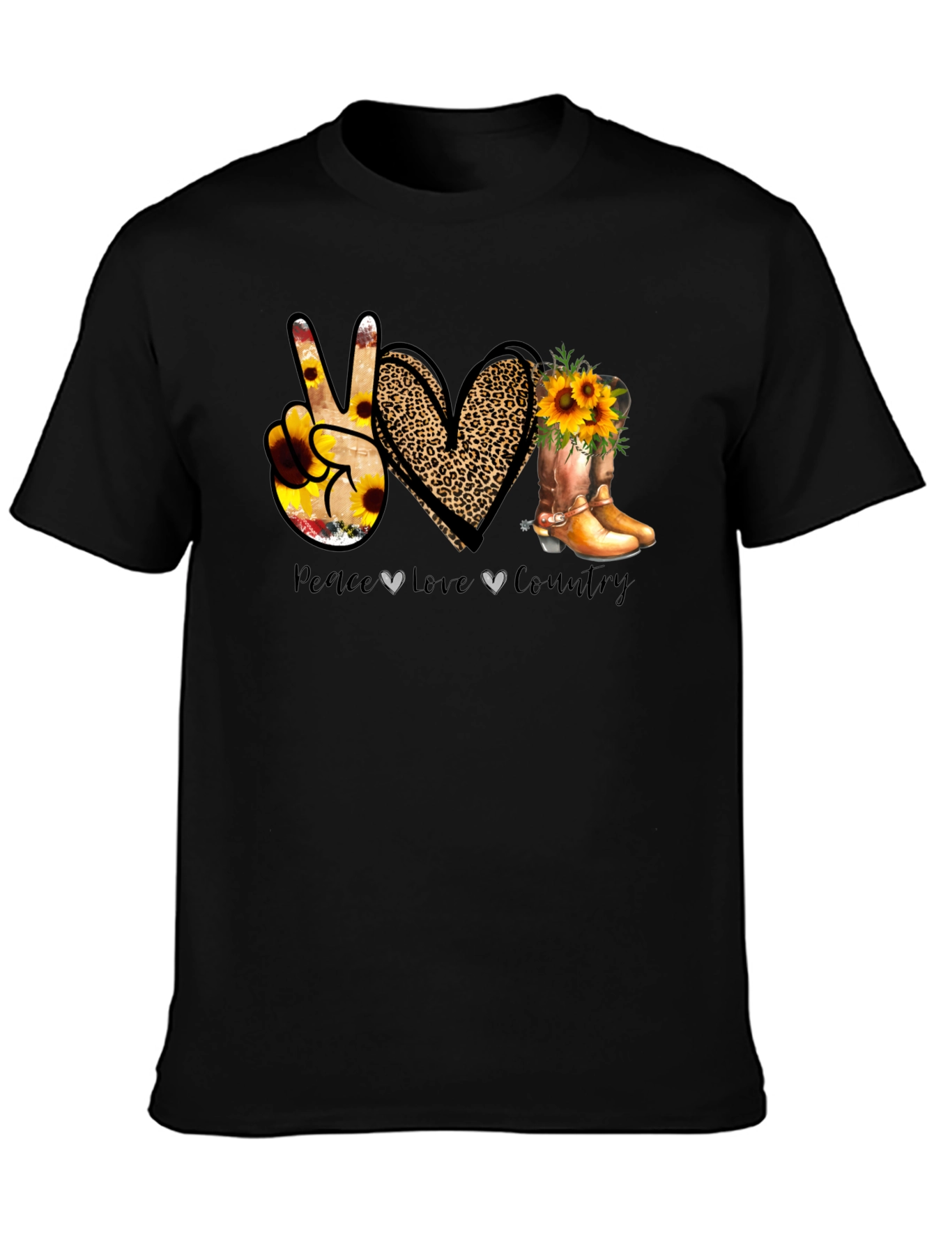 Peace Love Country T-Shirt