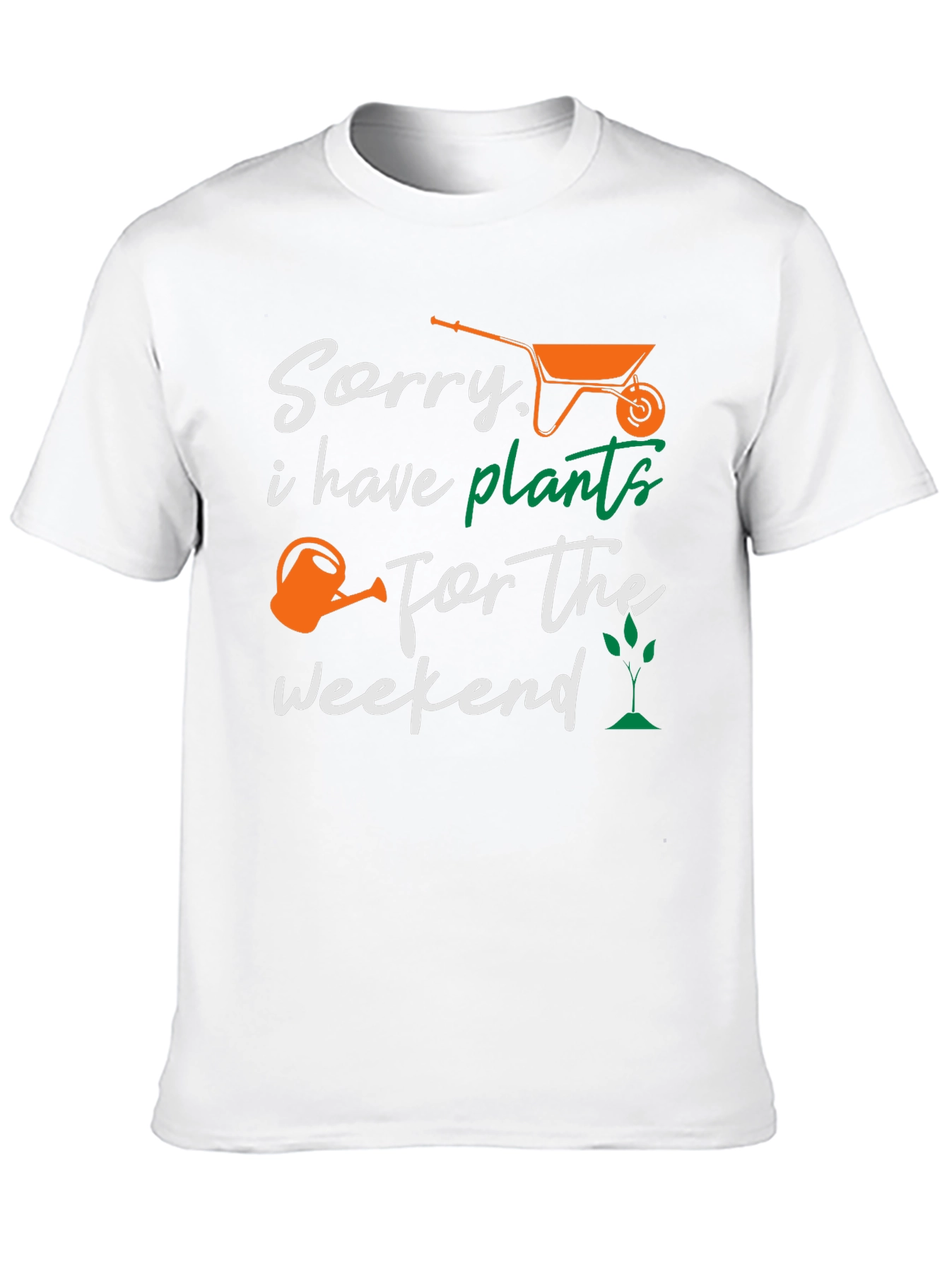 Gardening T-Shirt - Plants for the Weekend Tee