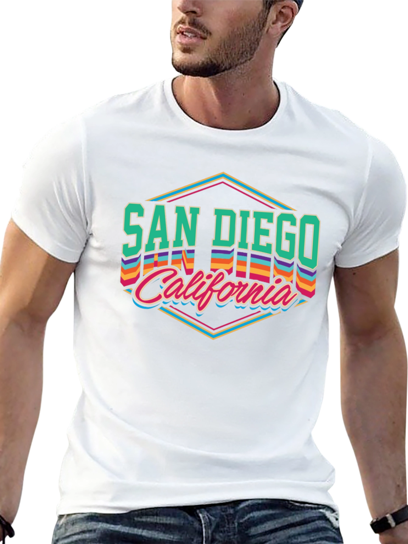 San Diego California Graphic Tee