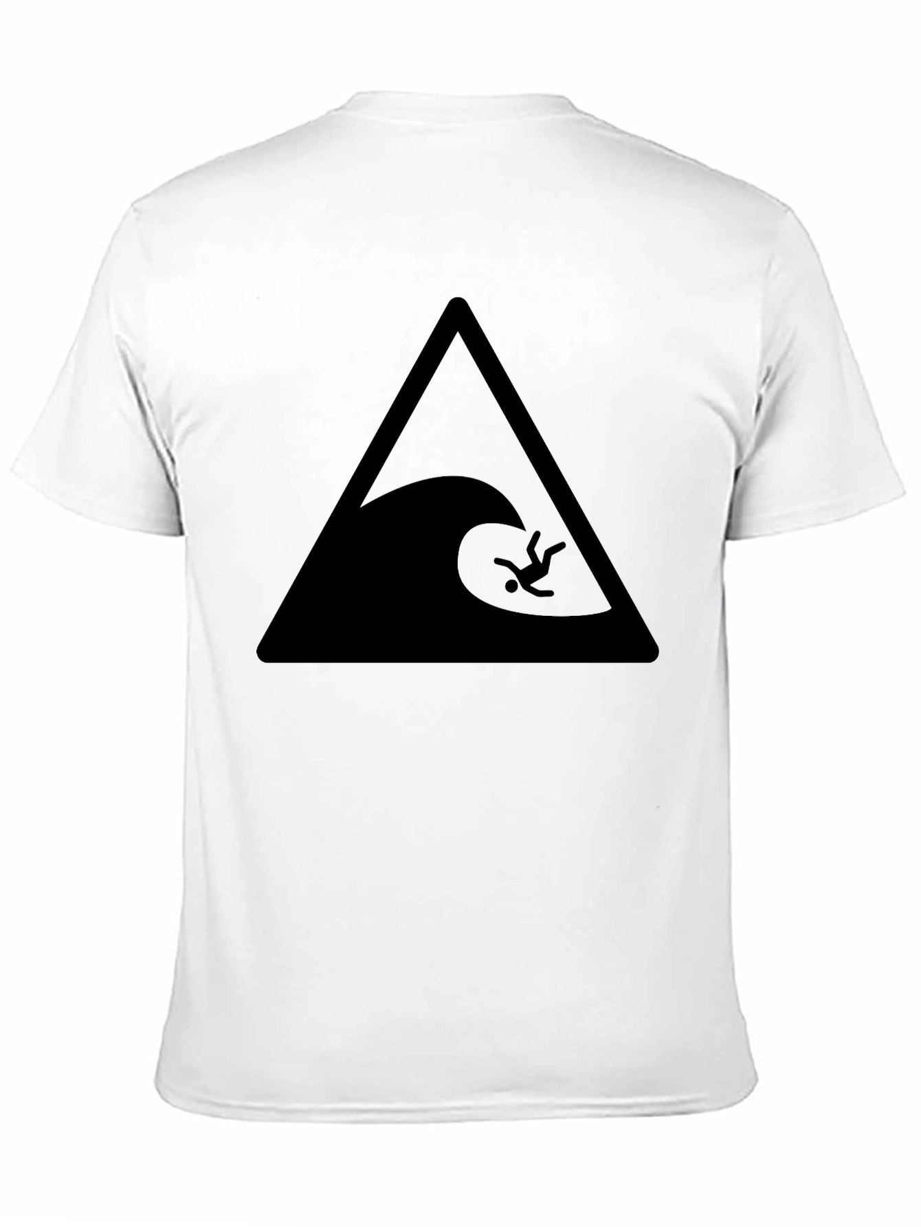 Tsunami Black Graphic Tee