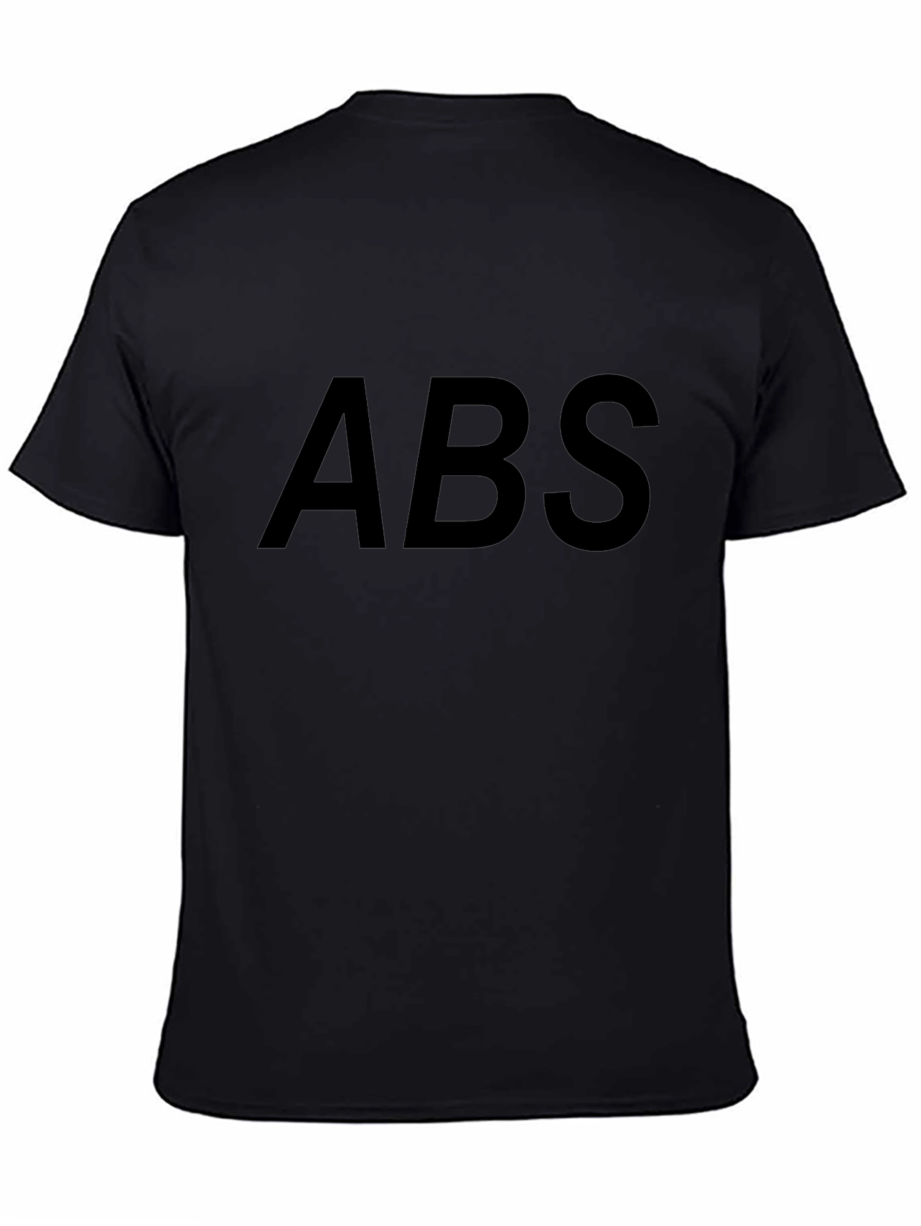 Mens ABS Graphic Black Tee