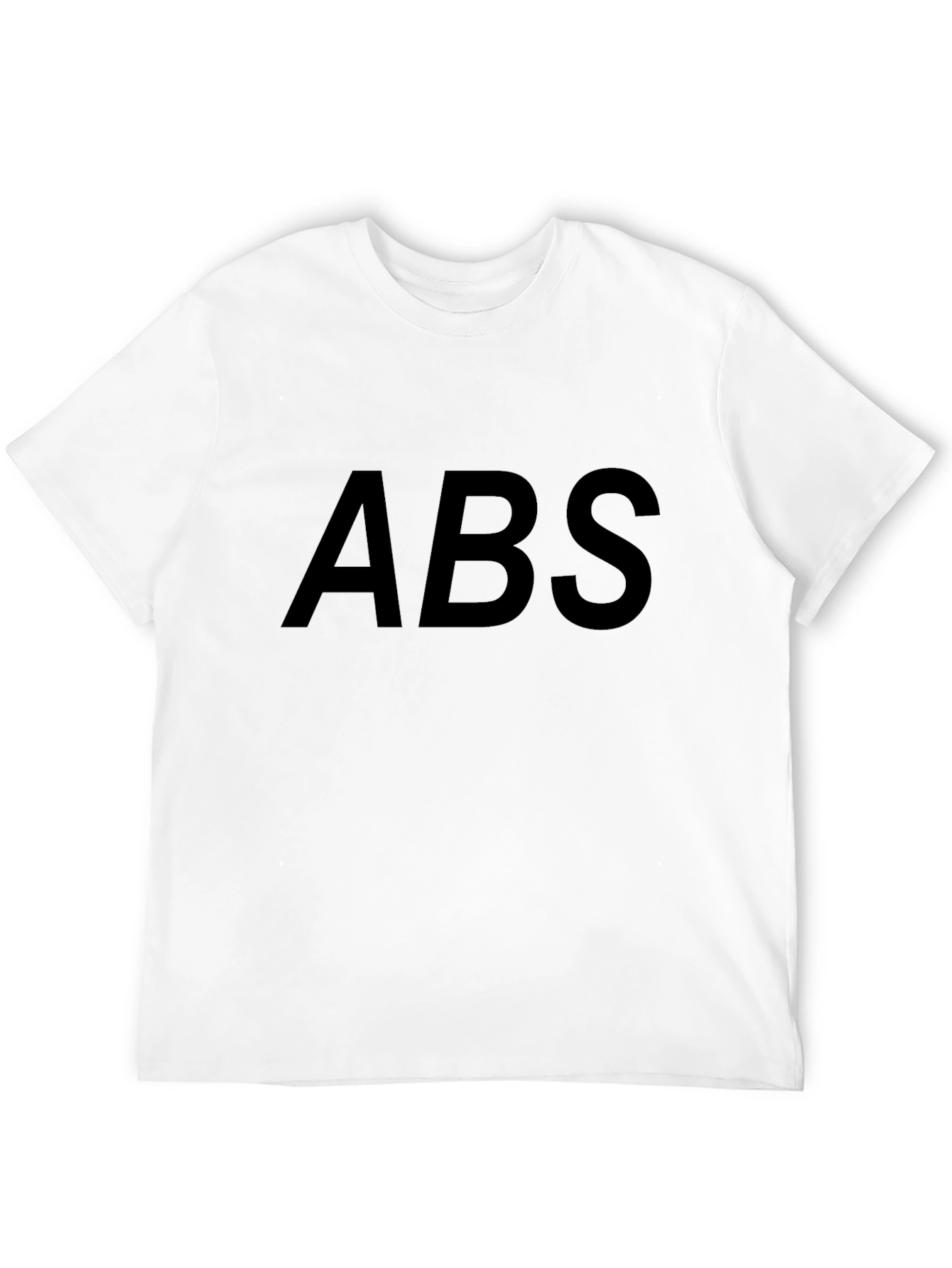 Mens ABS Graphic Black Tee