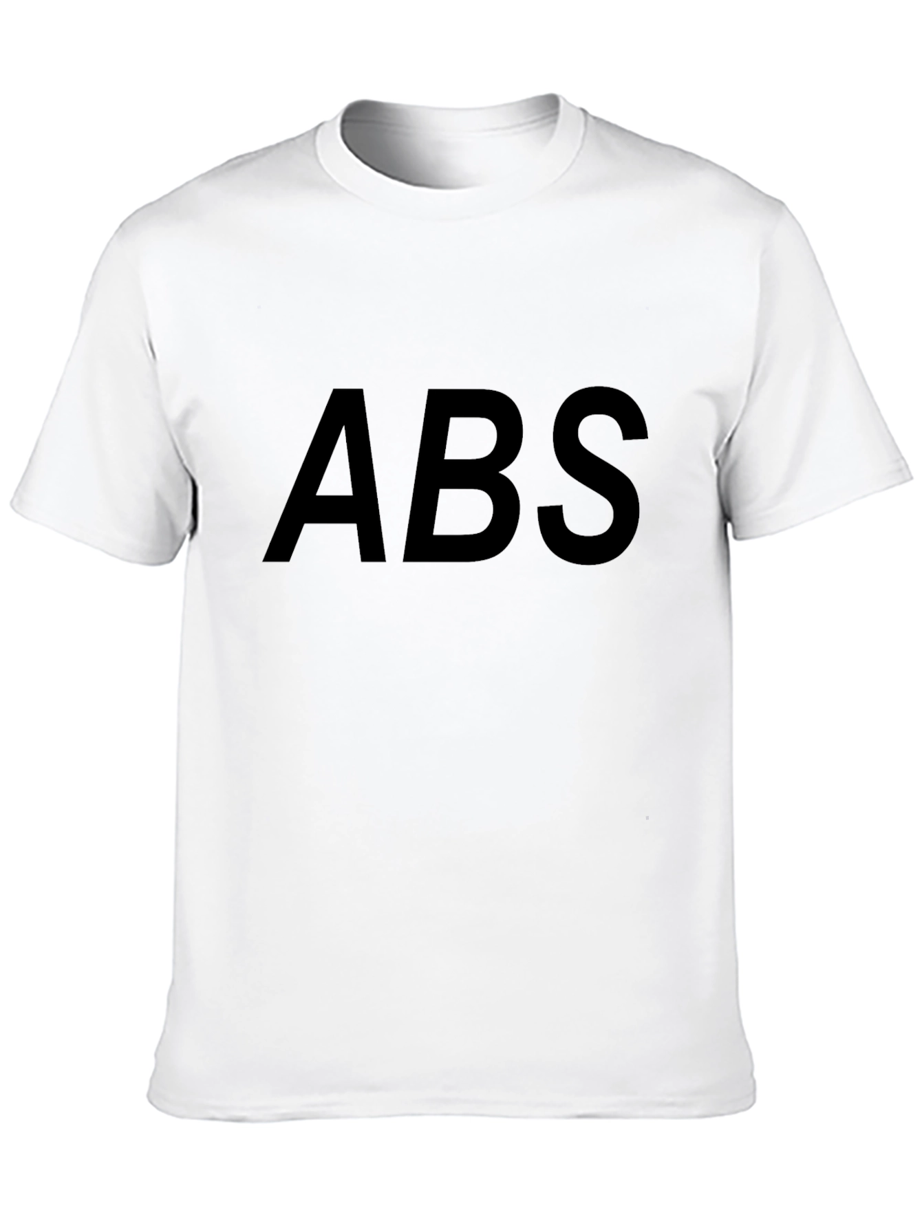 Mens ABS Graphic Black Tee