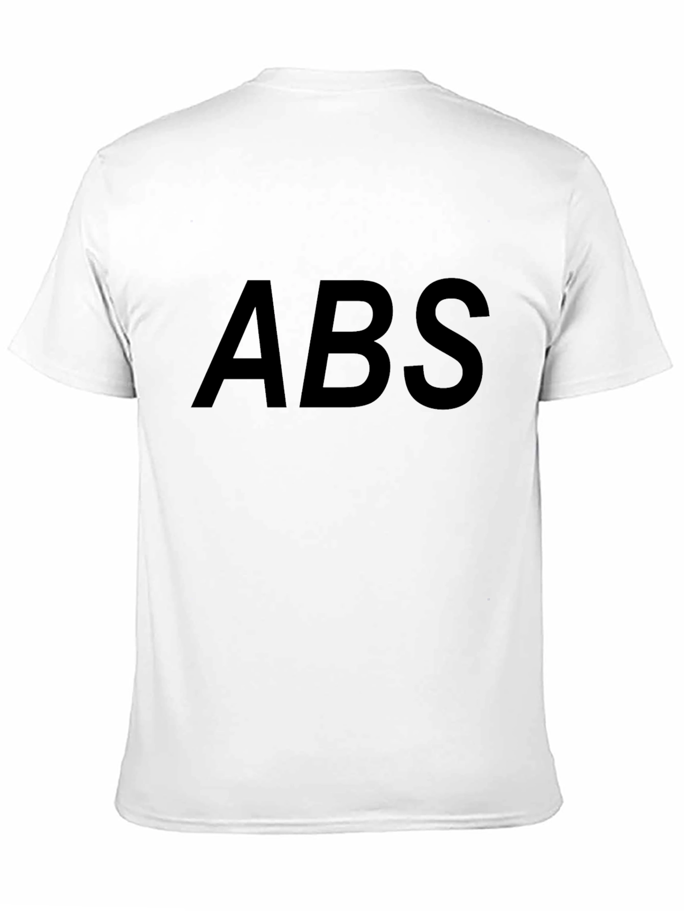 Mens ABS Graphic Black Tee