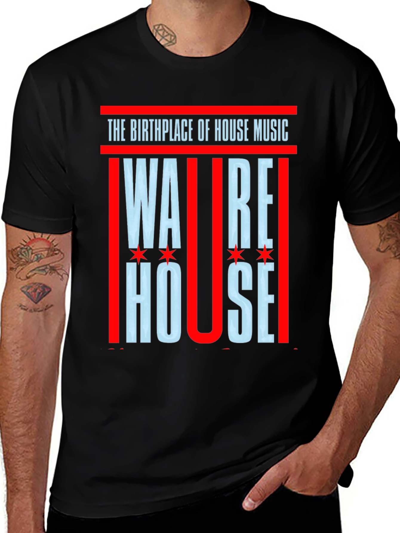 Warehouse House Music T-Shirt - Birthplace of House