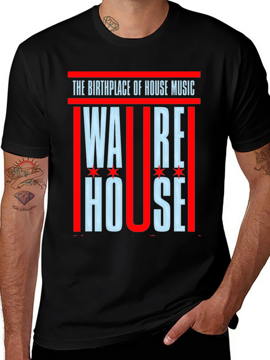 Warehouse House Music T-Shirt - Birthplace of House