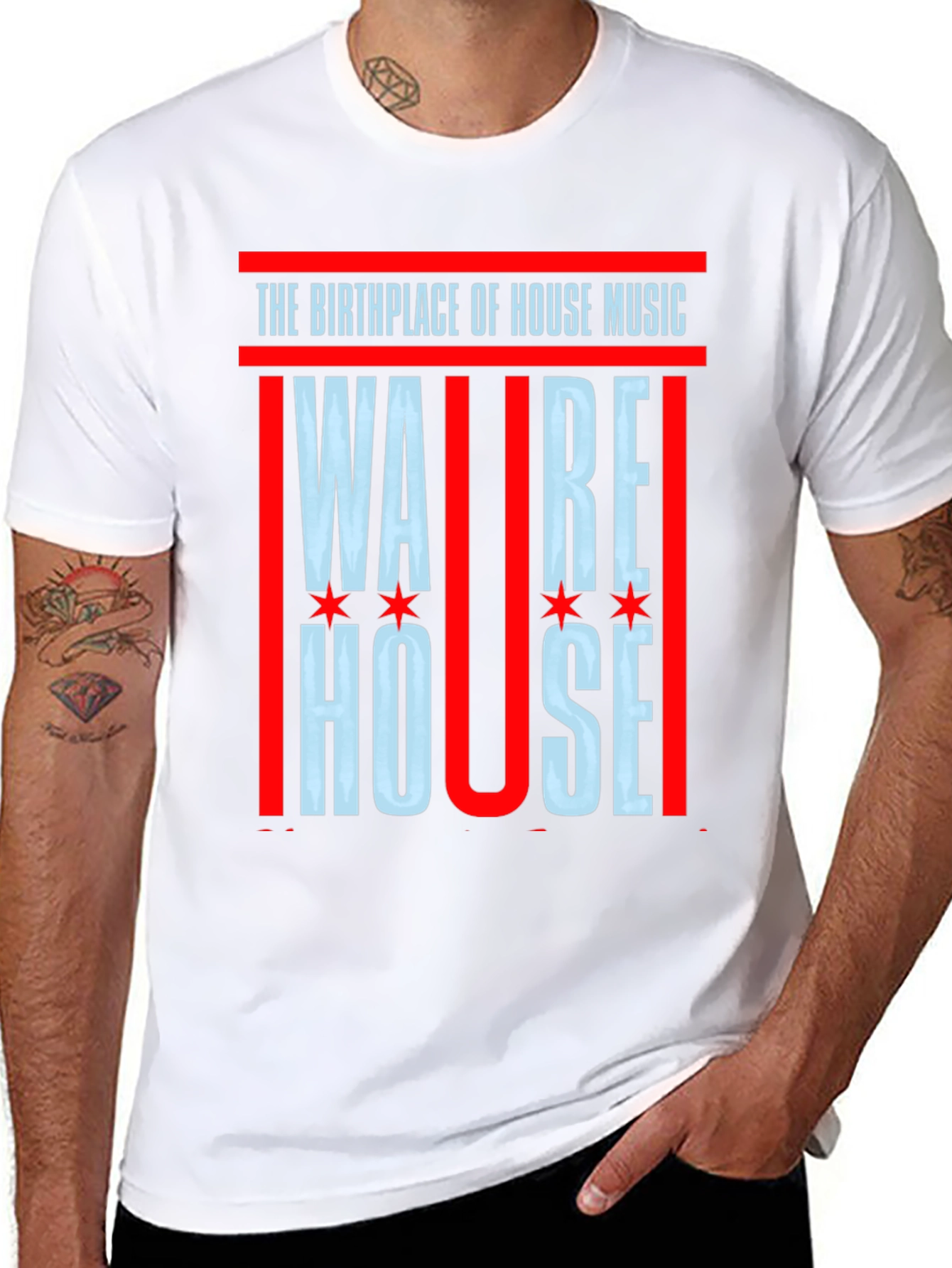 Warehouse House Music T-Shirt - Birthplace of House