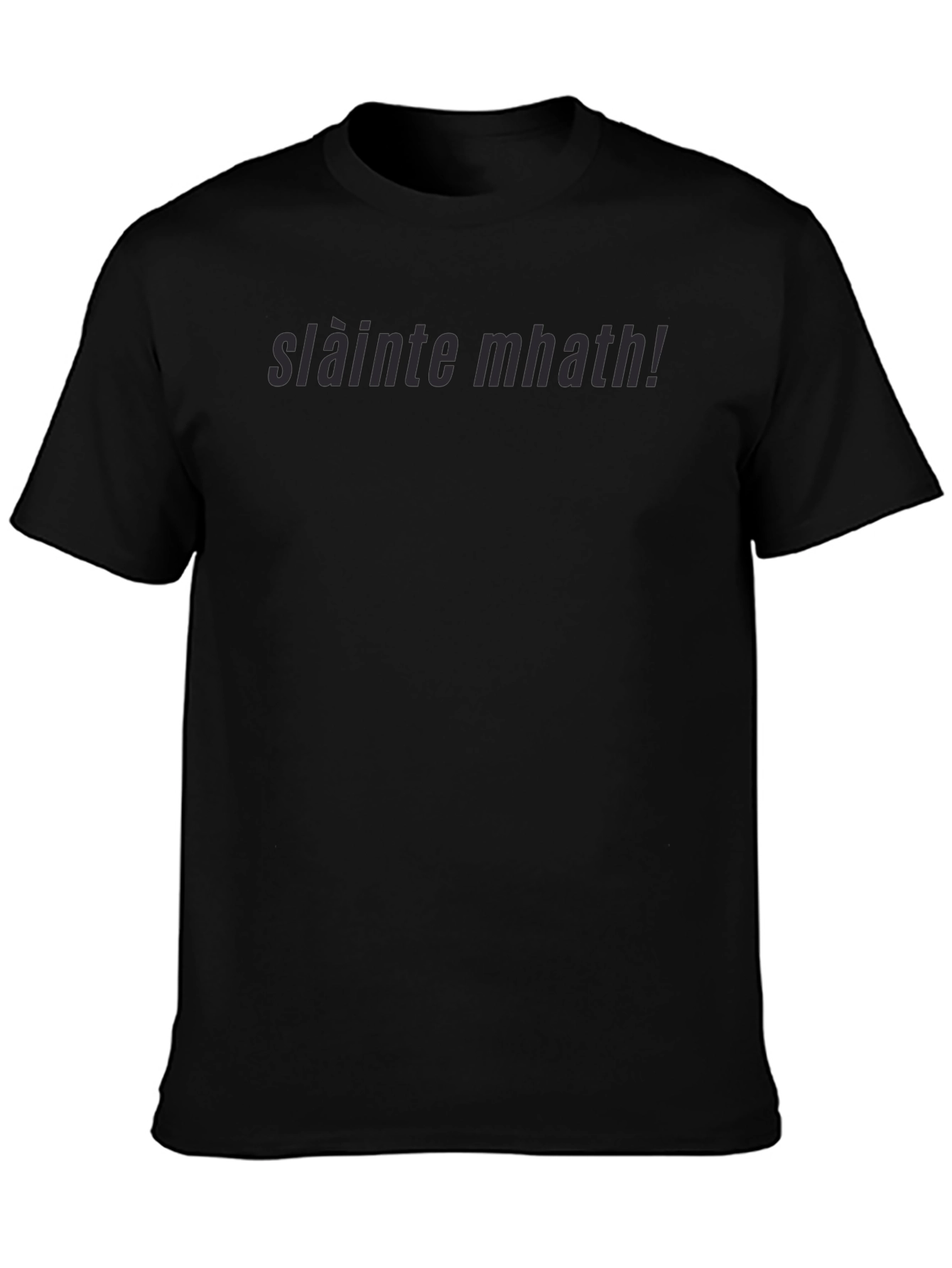 Sláinte Mhaith Black T-Shirt