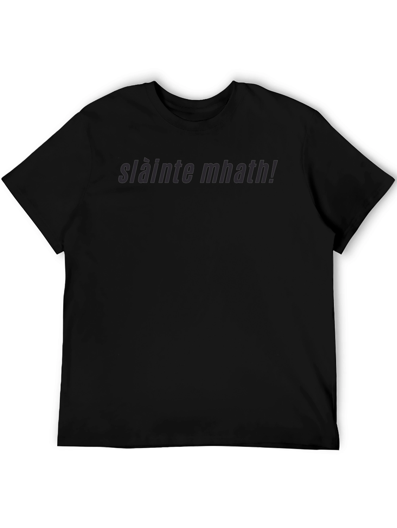 Sláinte Mhaith Black T-Shirt