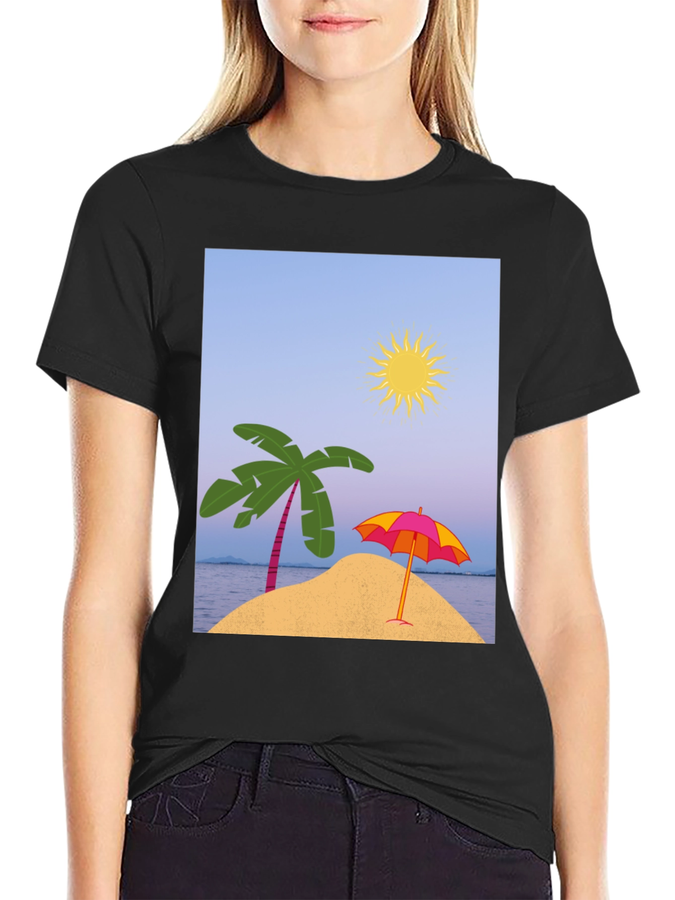 Tropical Island Tee - Beach Vibes